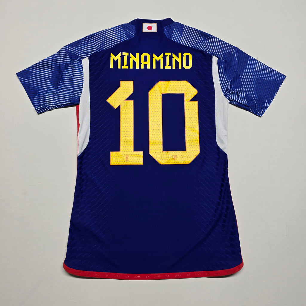 Japan #10 Minamino 2022 Home Shirt - XS