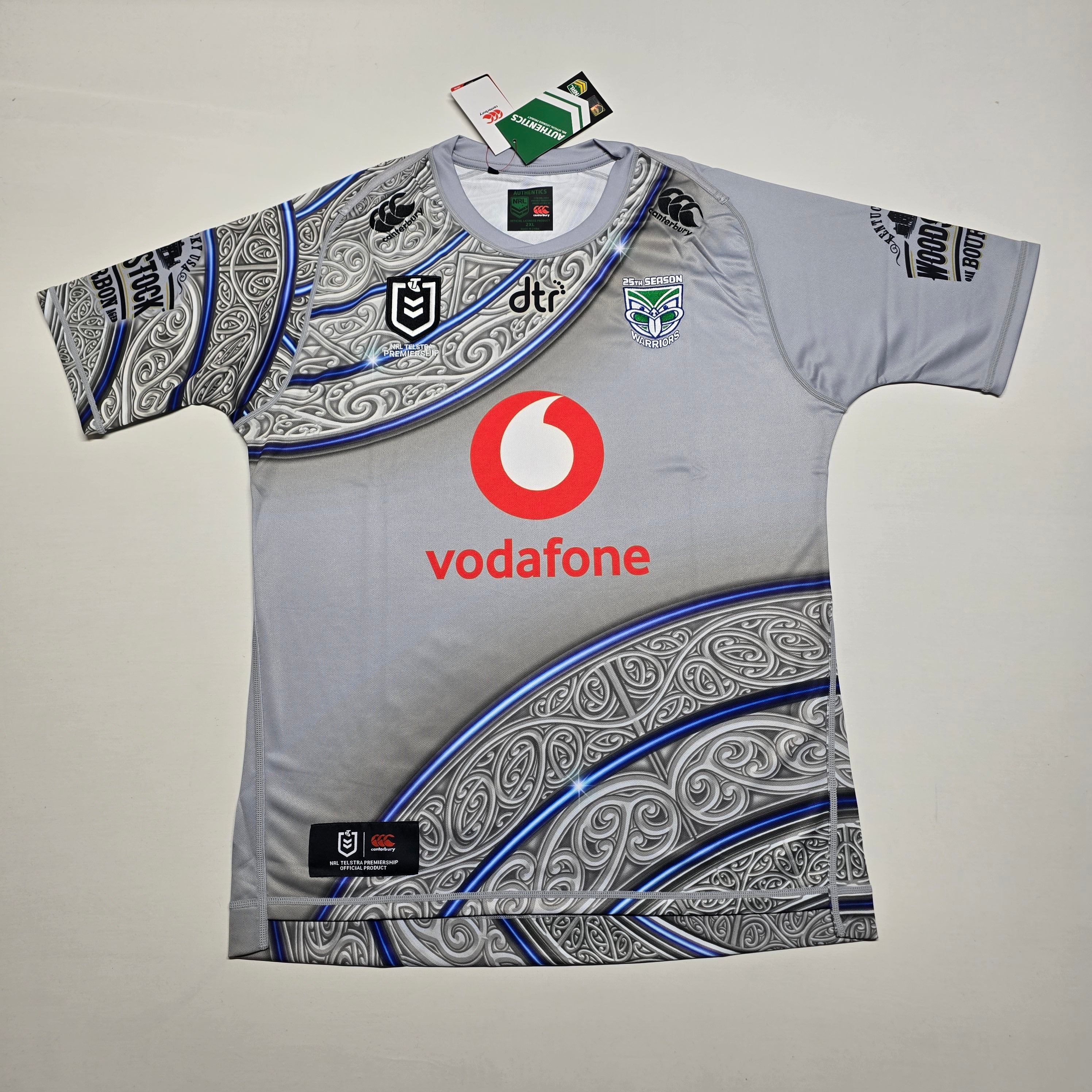NZ Warriors 2019 Indigenous Jersey (BNWT'S) - 2XL