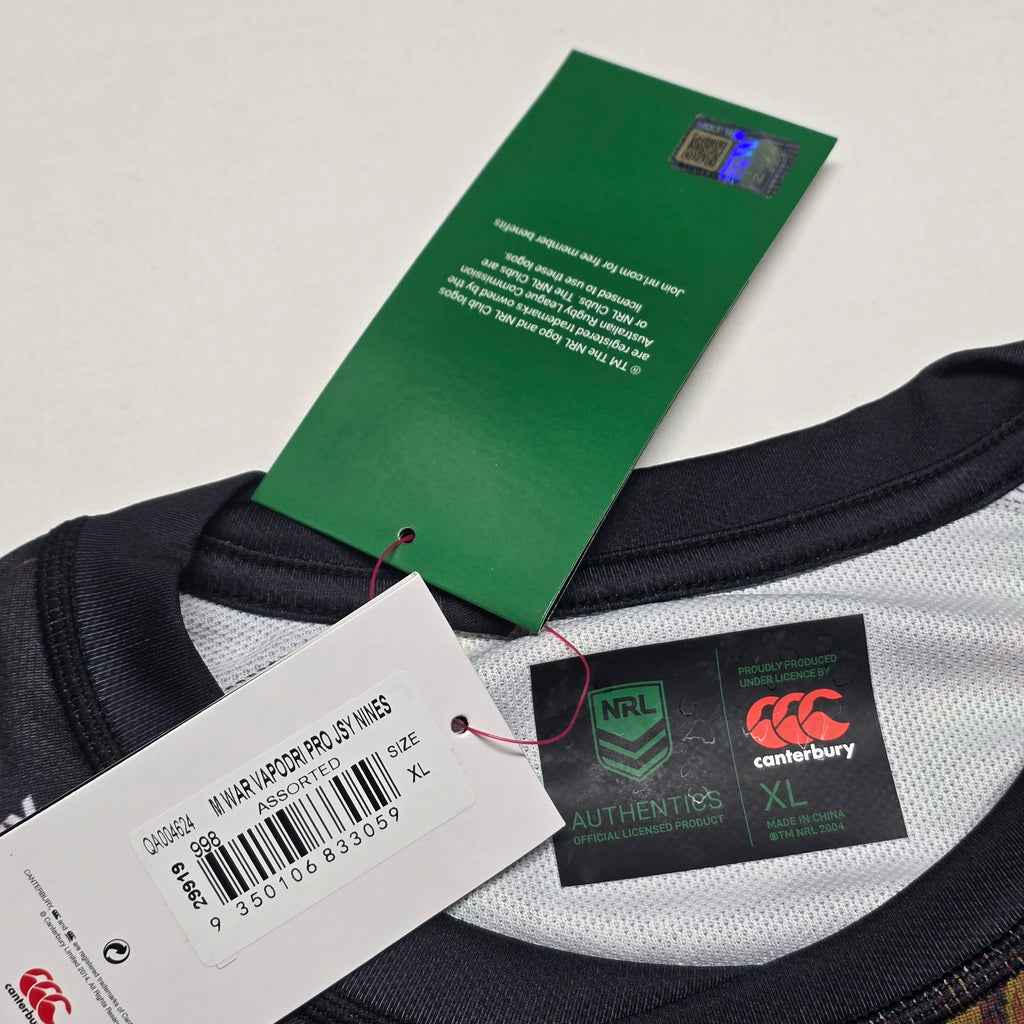 NZ Warriors 2020 Nines Jersey (BNWT'S) - XL
