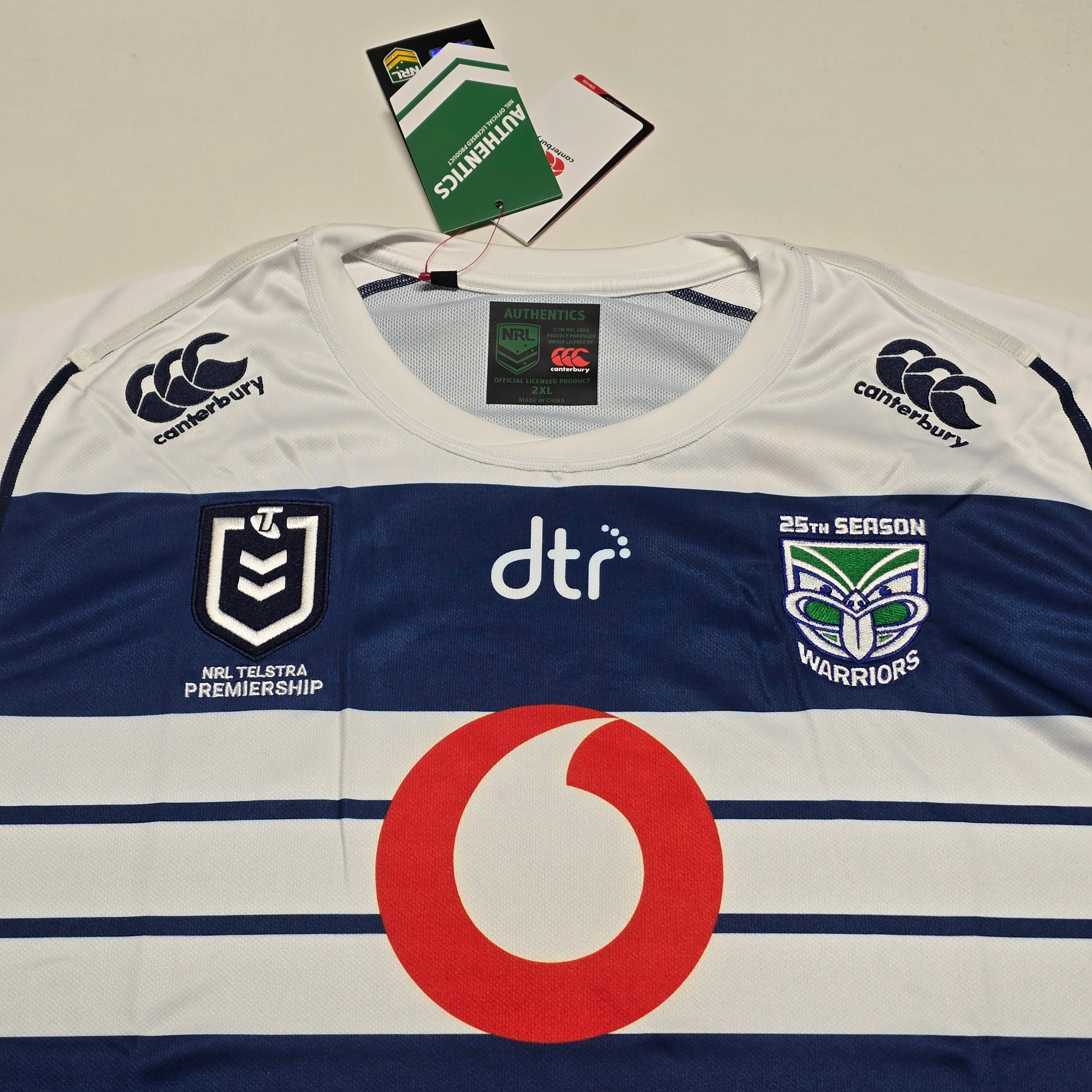 NZ Warriors 2019 Heritage Jersey (BNWT'S) - 2XL