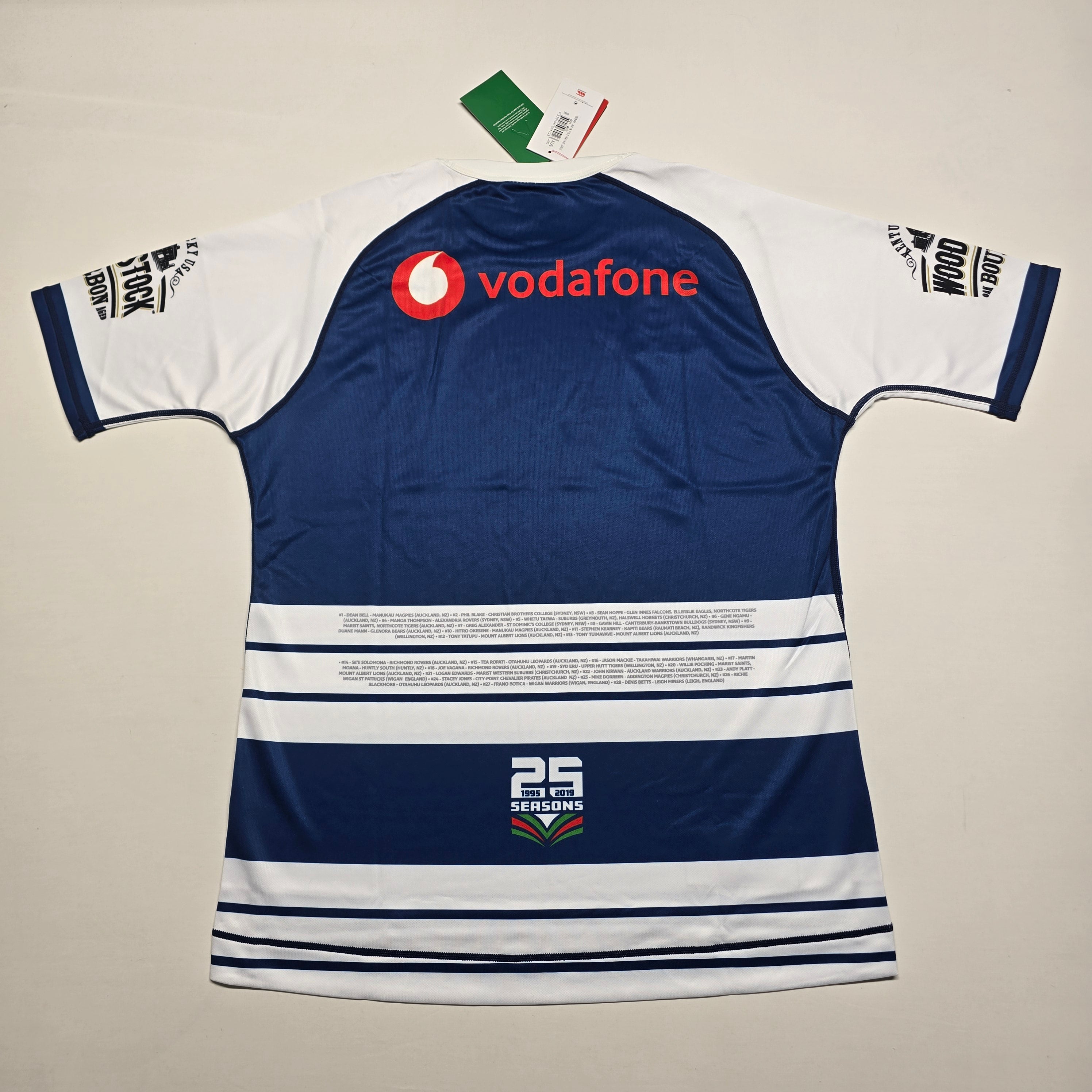 NZ Warriors 2019 Heritage Jersey (BNWT'S) - 2XL