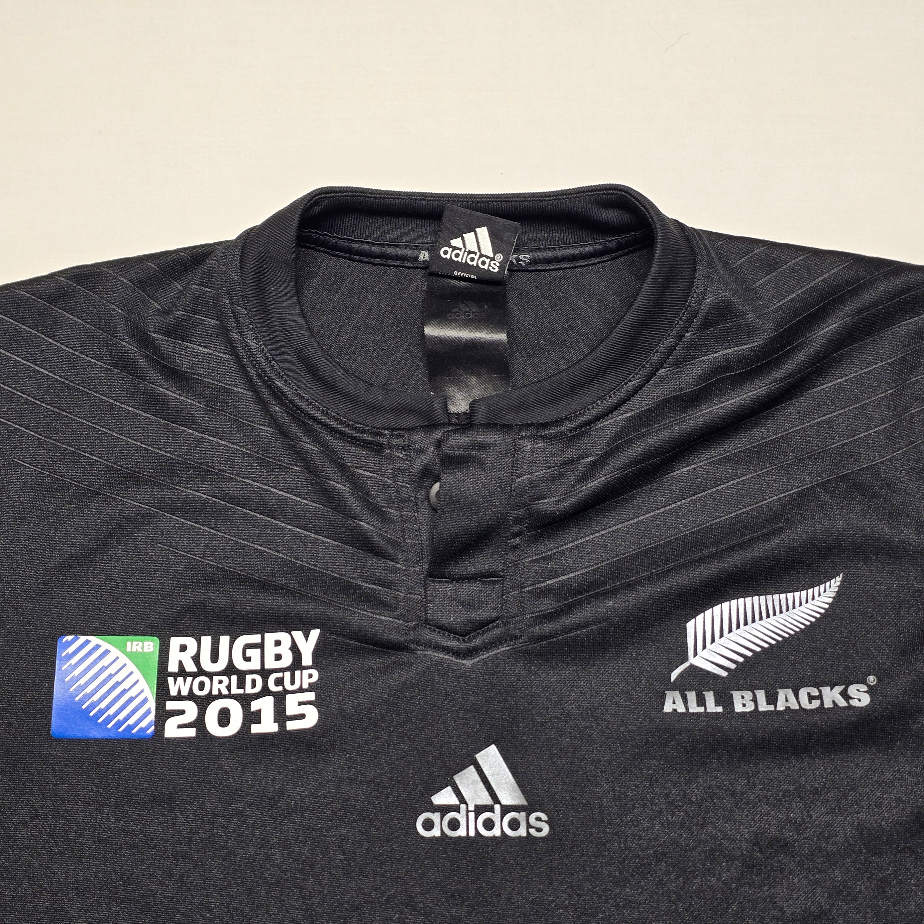 All Blacks 2015 RWC Home Jersey - Medium