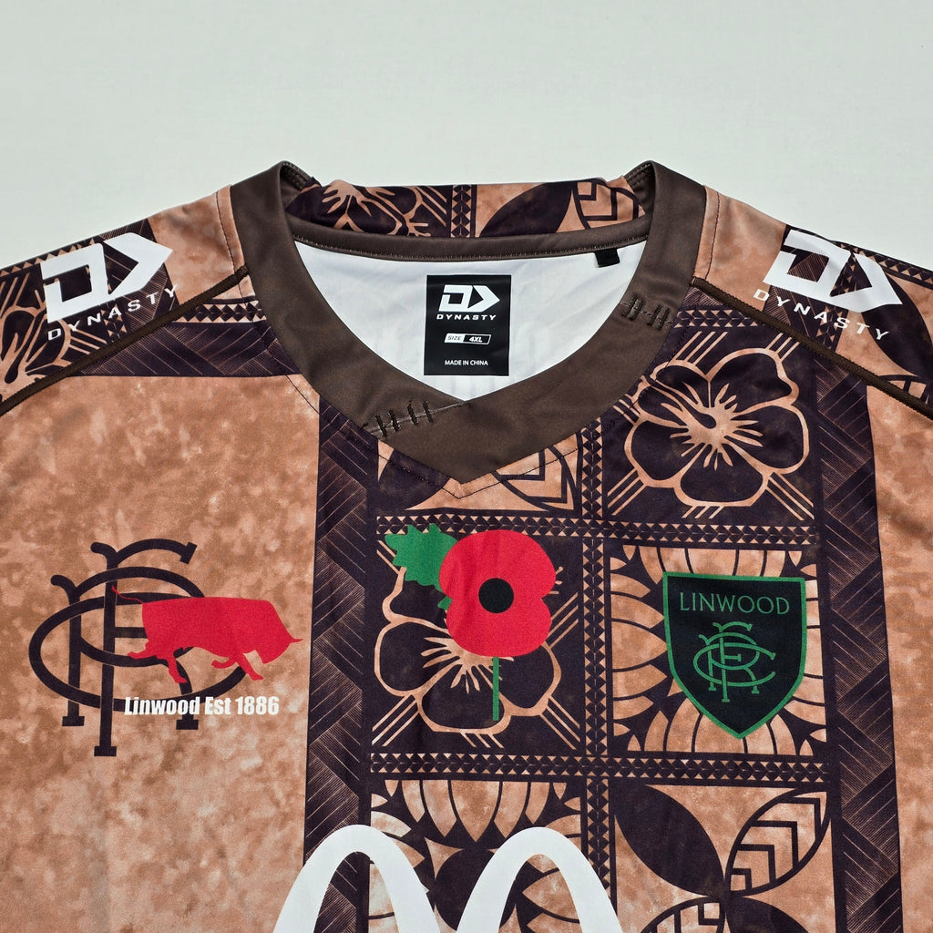 Linwood RFC #23 ANZAC Jersey - 4XL