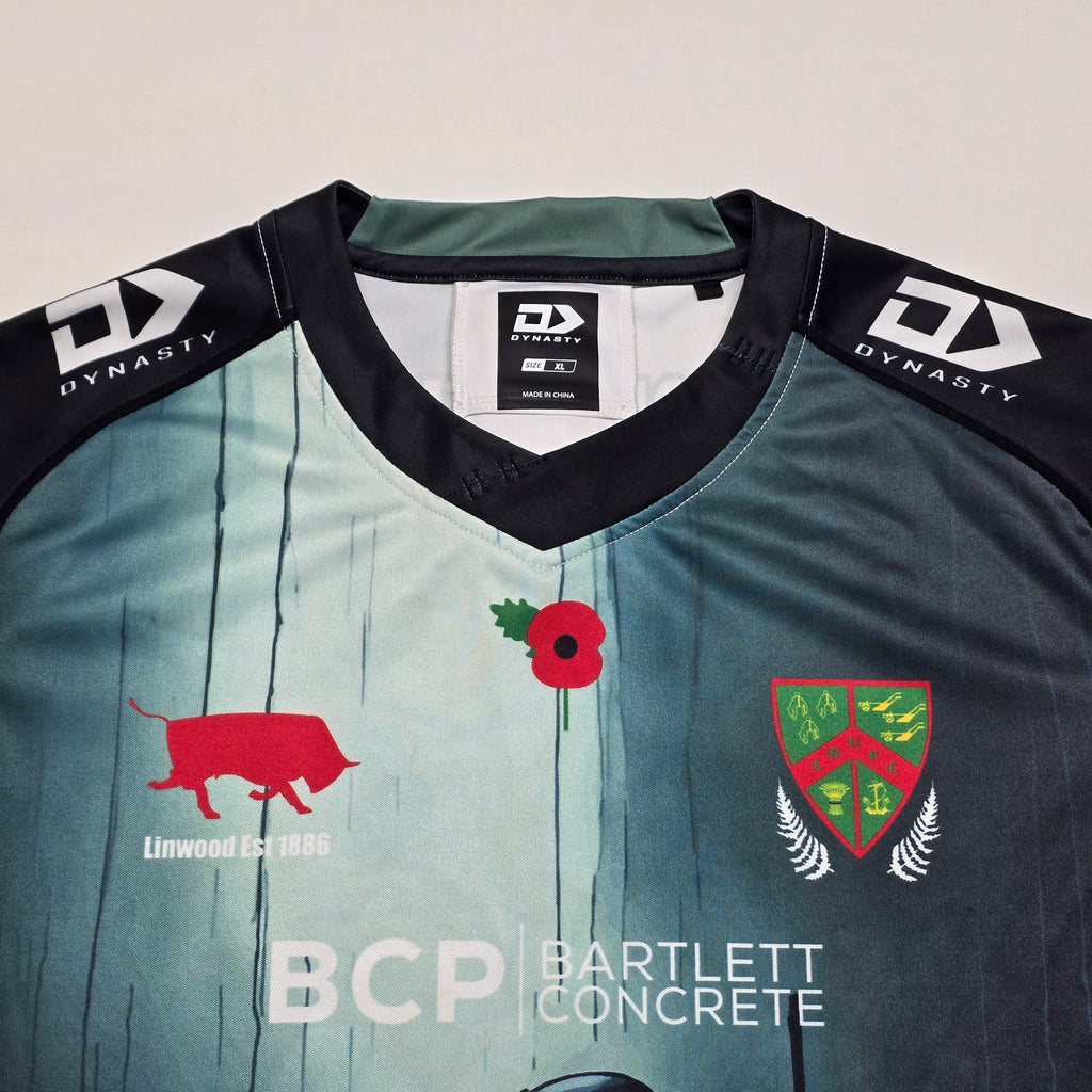 Linwood RFC #12 ANZAC Jersey - XL (Medium)