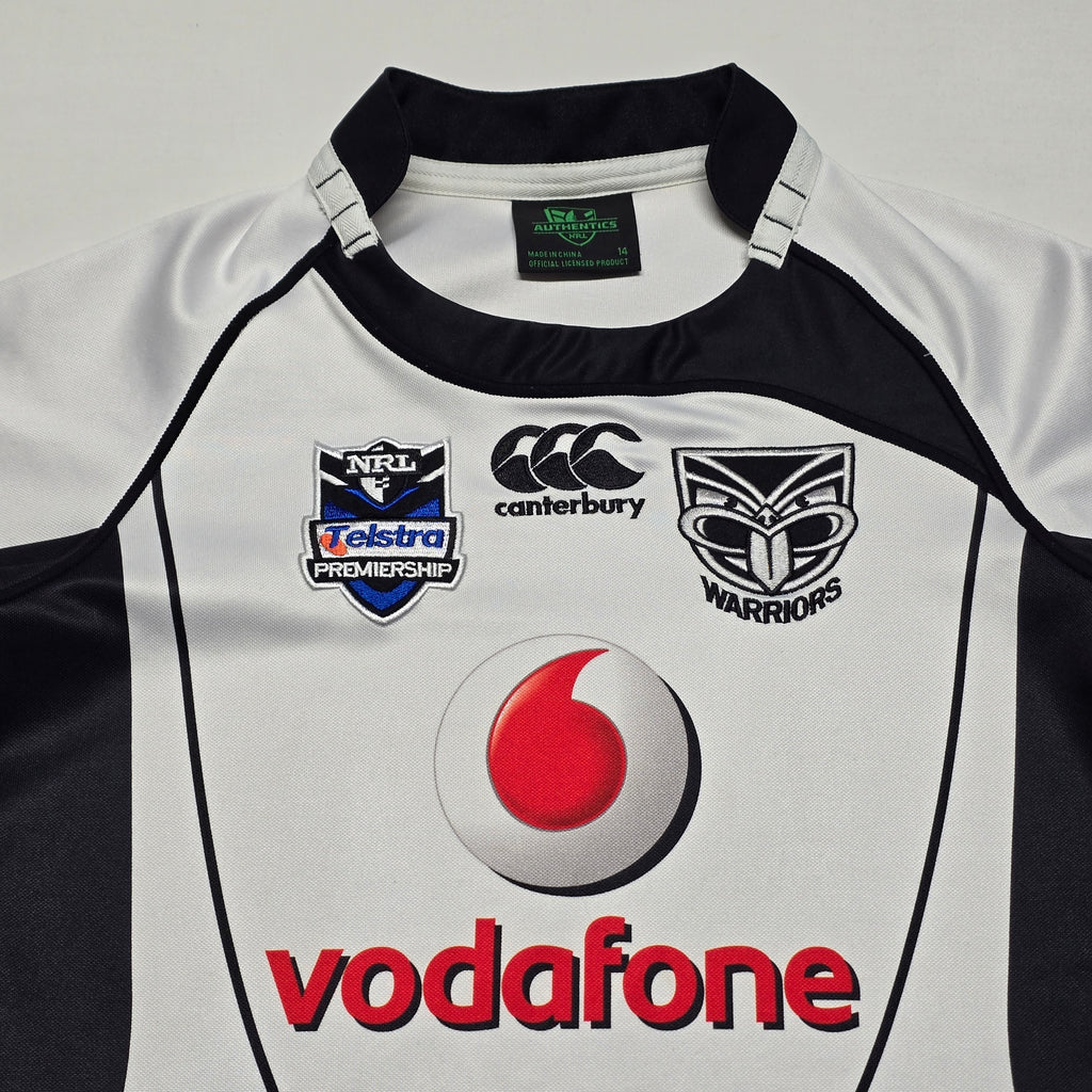 NZ Warriors 2009-2011 Away Jersey - 14