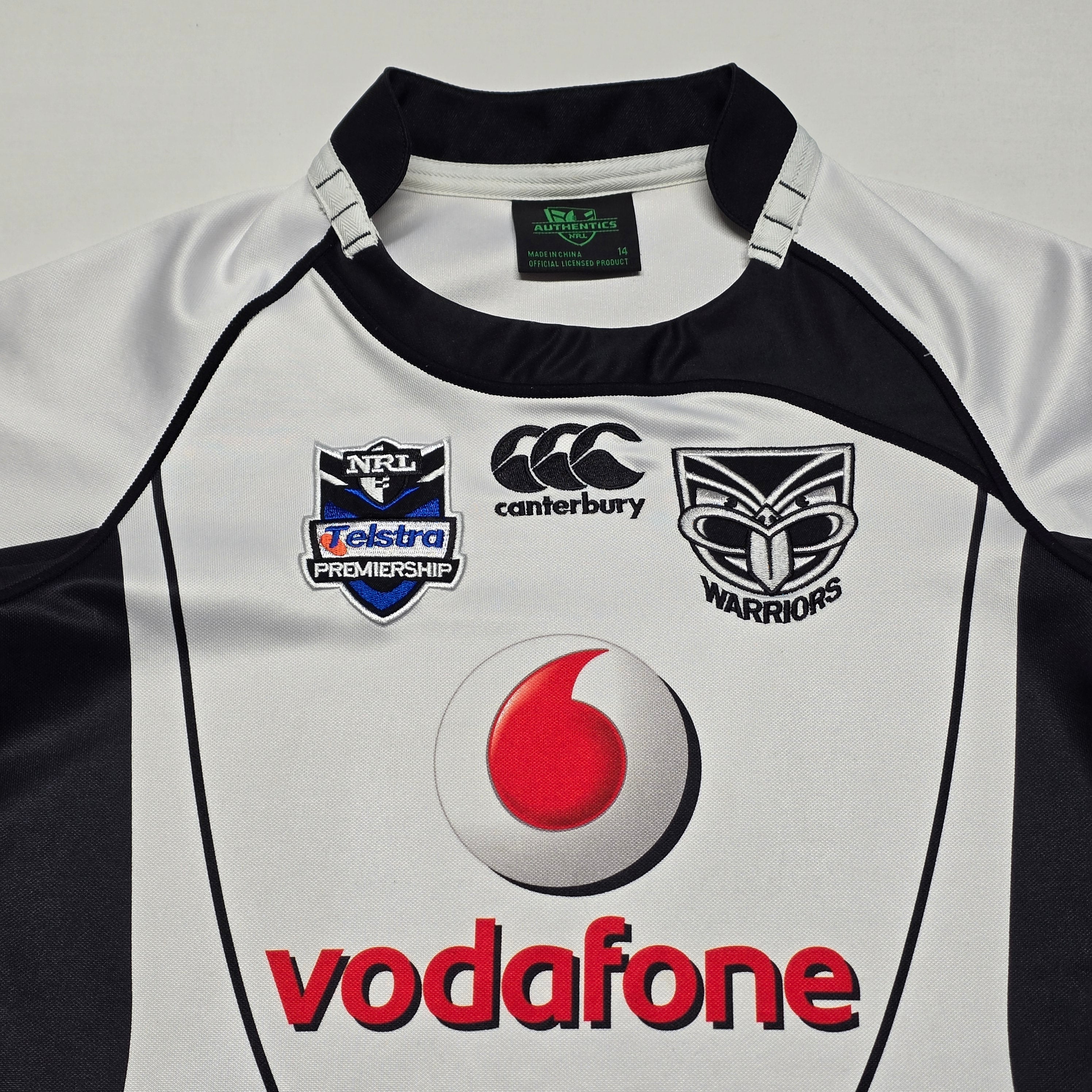 NZ Warriors 2009-2011 Away Jersey - 14