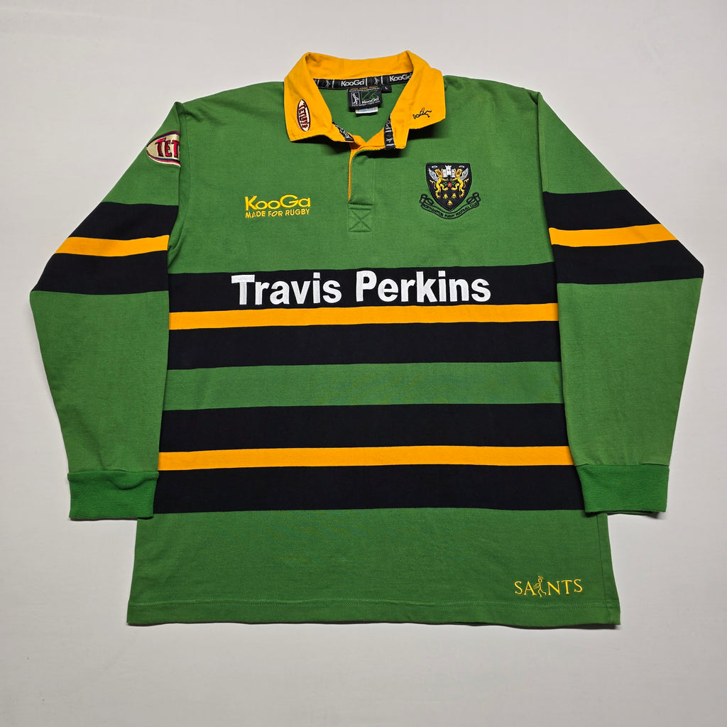 Northampton Saints 2002/03 Long-Sleeve Rugby Jersey - Large