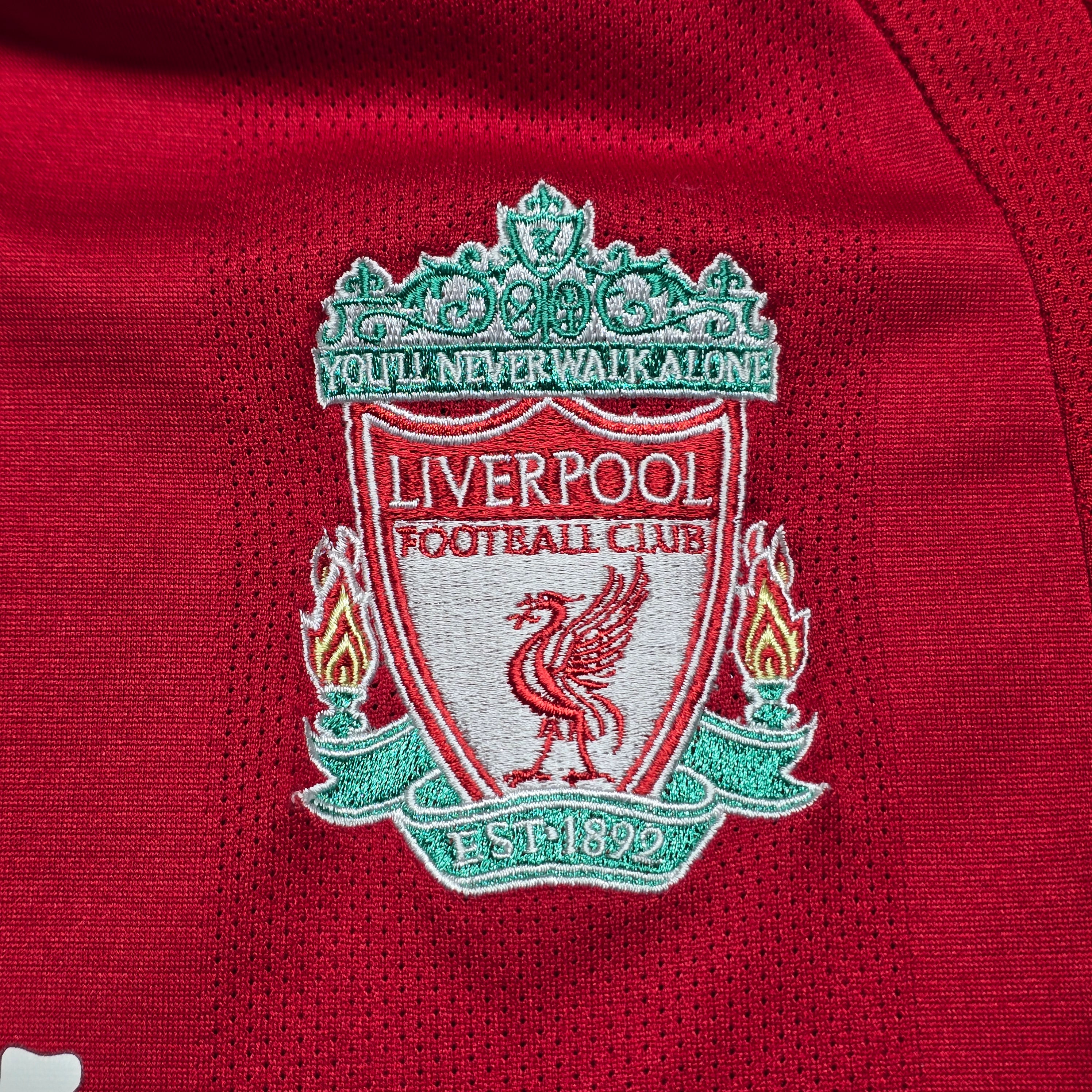Liverpool 2008/09 Home Shirt - Large