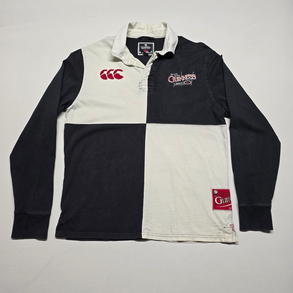 Guinness Long-Sleeve Rugby Jersey - "XL" (Large)