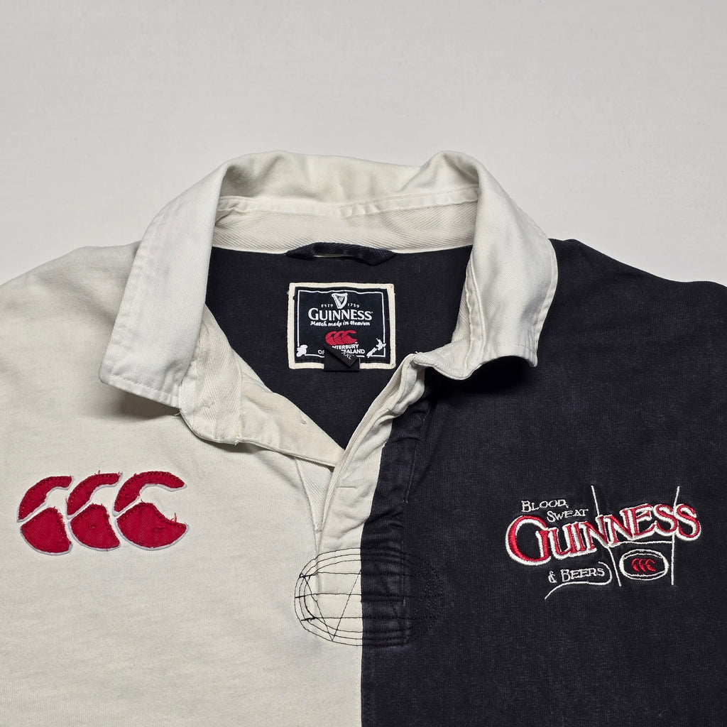 Guinness Long-Sleeve Rugby Jersey - "XL" (Large)