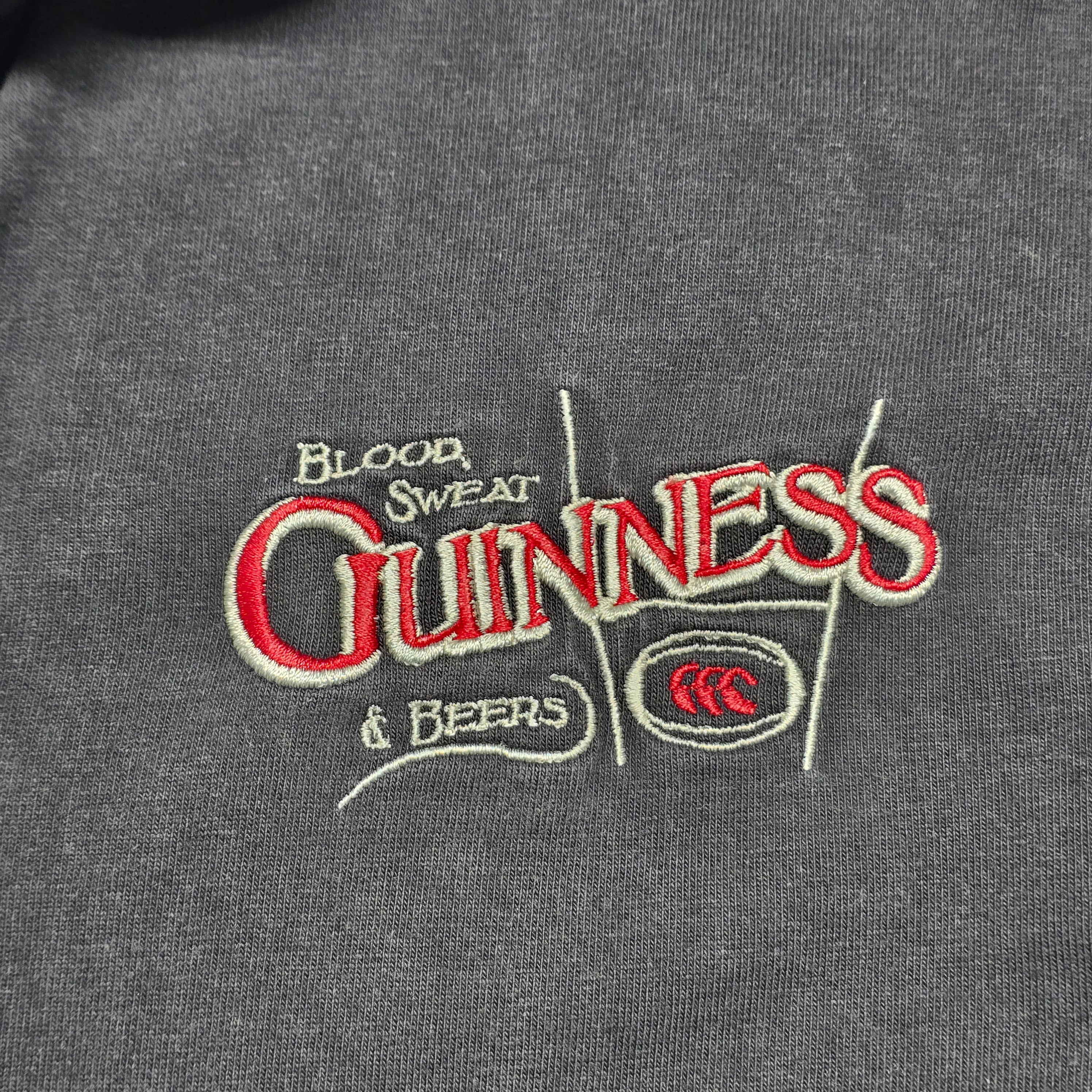 Guinness Long-Sleeve Rugby Jersey - "XL" (Large)