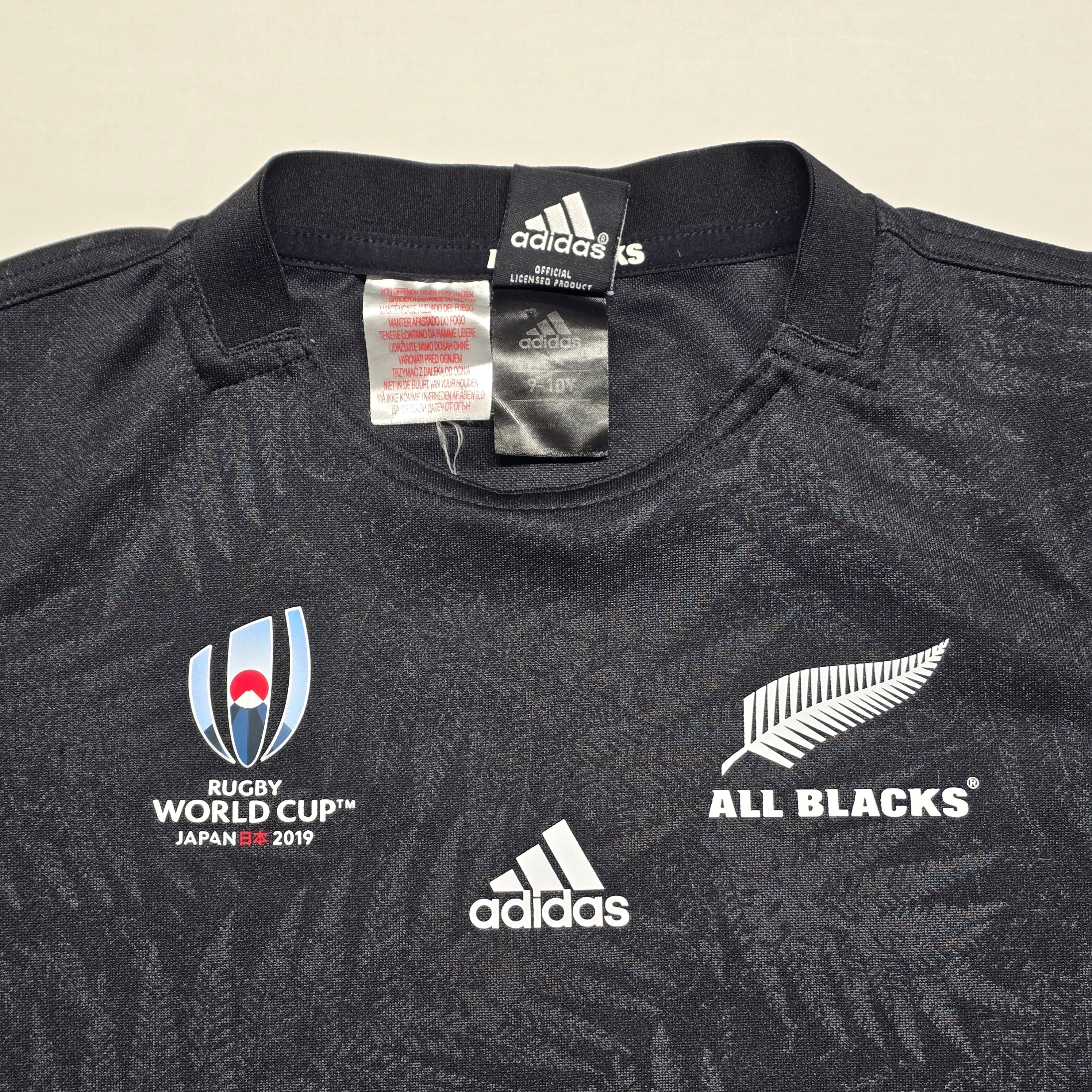 All Blacks 2019 RWC Jersey - 9-10YRS