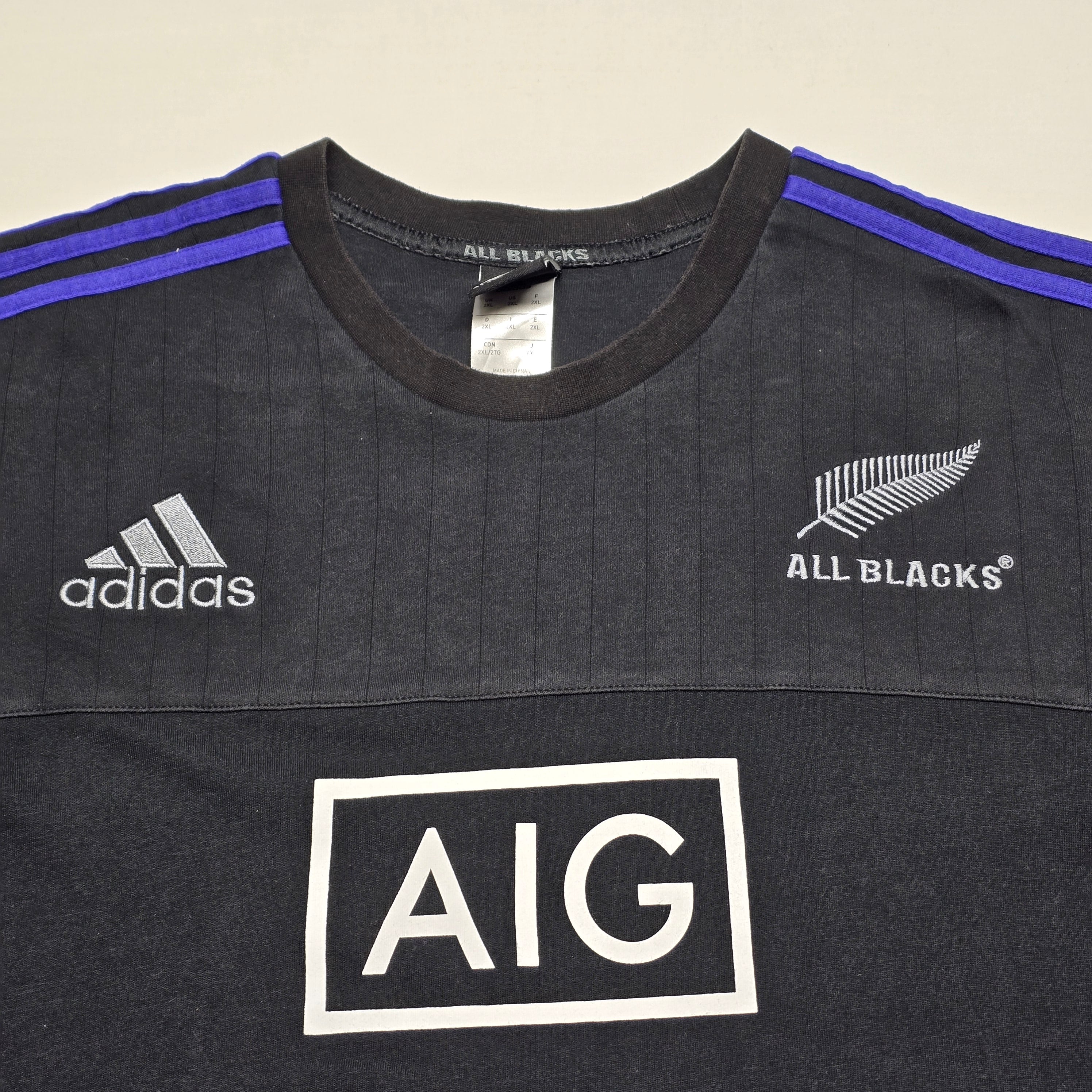 All Blacks 2016 T-shirt (Team Issued "MC") - 2XL