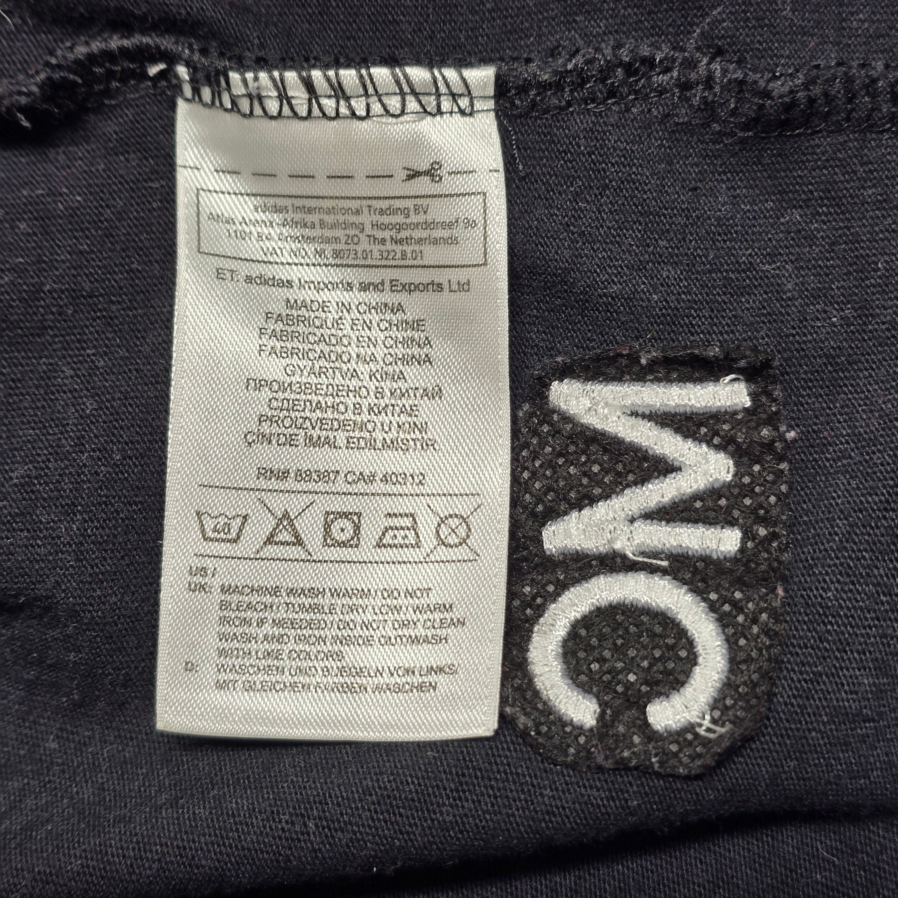 All Blacks 2016 T-shirt (Team Issued "MC") - 2XL