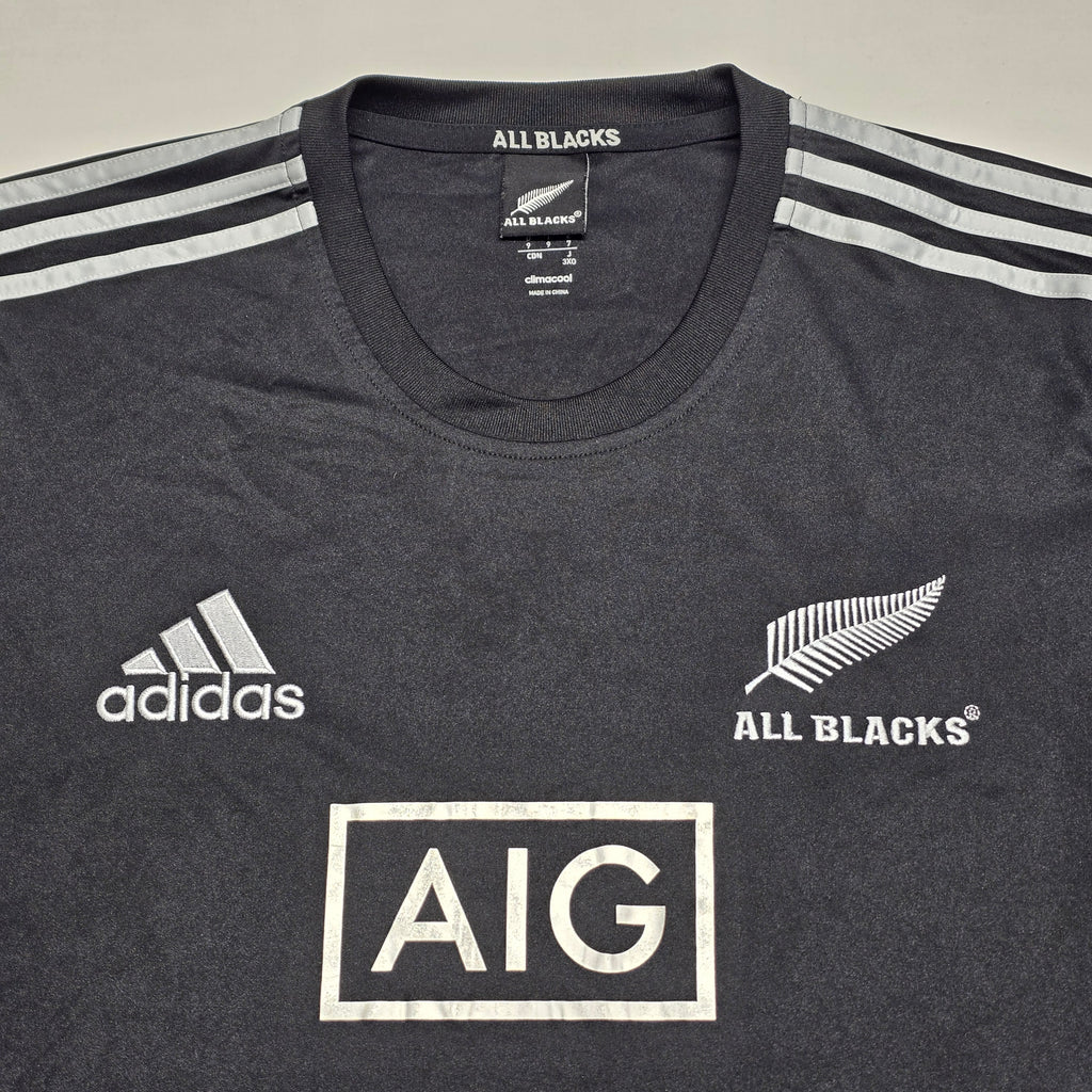 All Blacks 2013 Training T-Shirt (Team Issued) - D7 (Medium/Large)