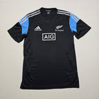 All Blacks 2013 Training T-Shirt (Team Issued "RC") - Medium