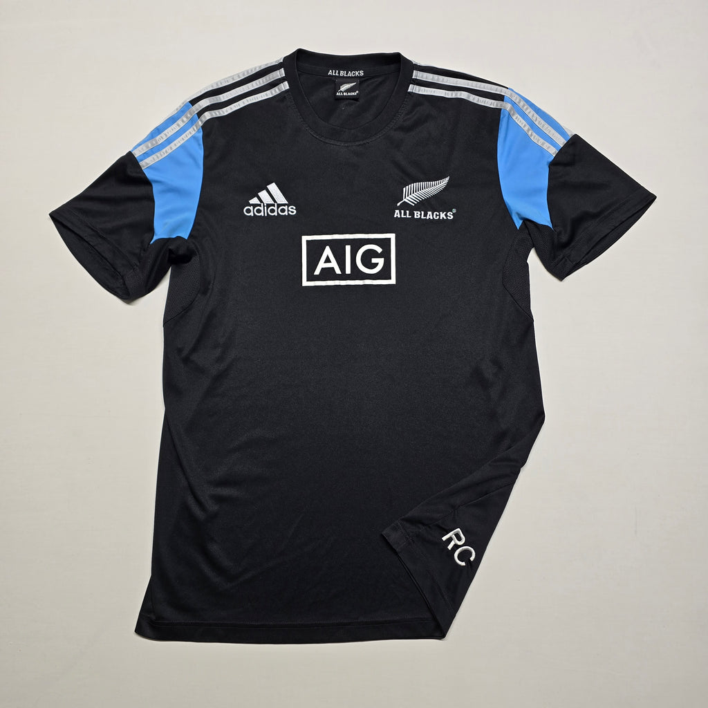 All Blacks 2013 Training T-Shirt (Team Issued "RC") - Medium