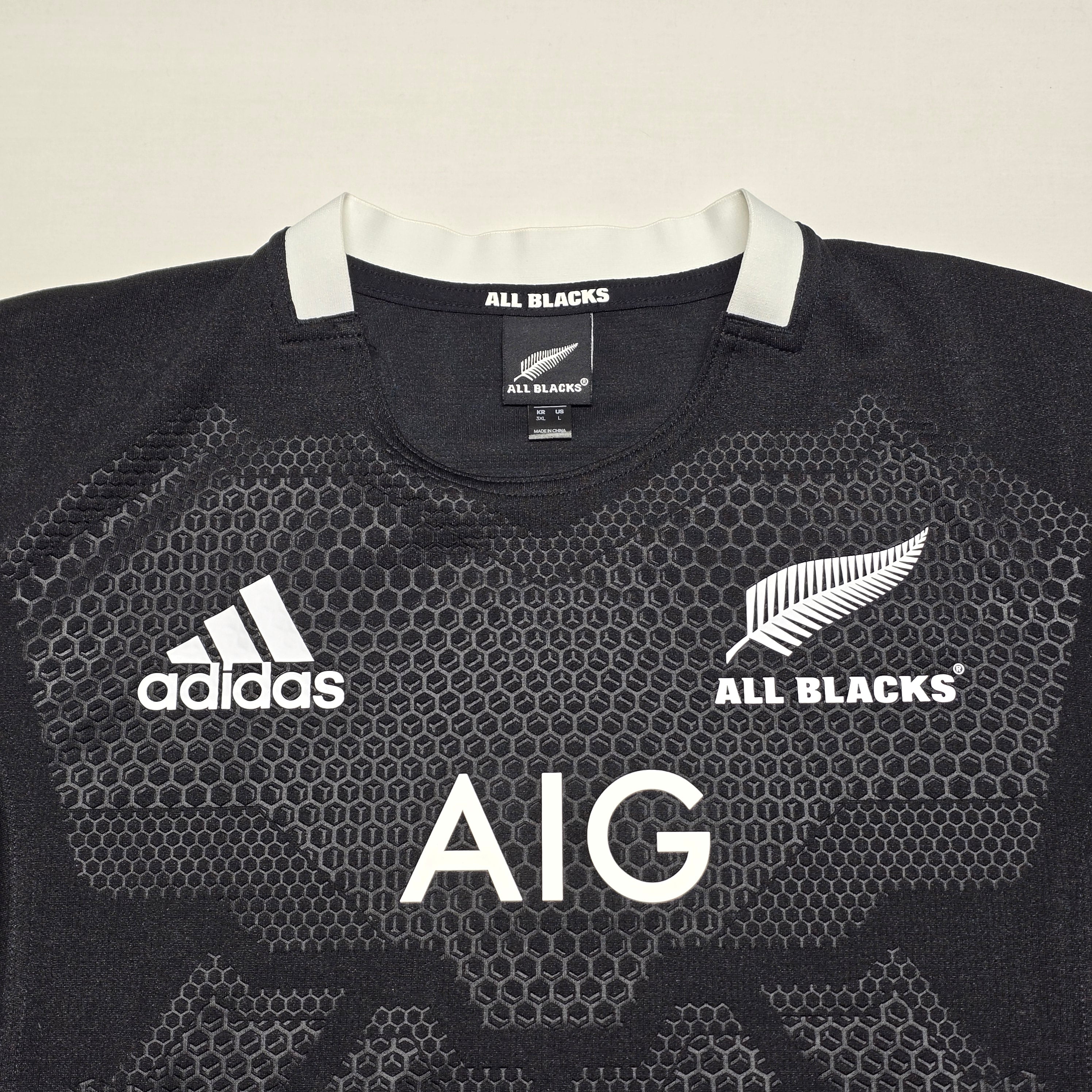All Blacks 2019/20 Home Performance Jersey - Large