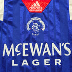 Glasgow Rangers 1992-94 Home Shirt - 40"-42"(Large)