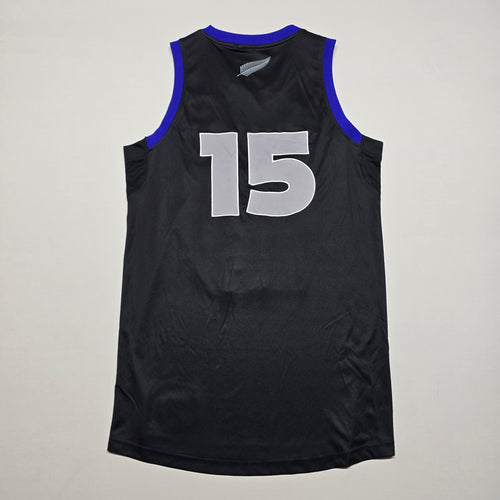 All Blacks Basketball Singlet - Large