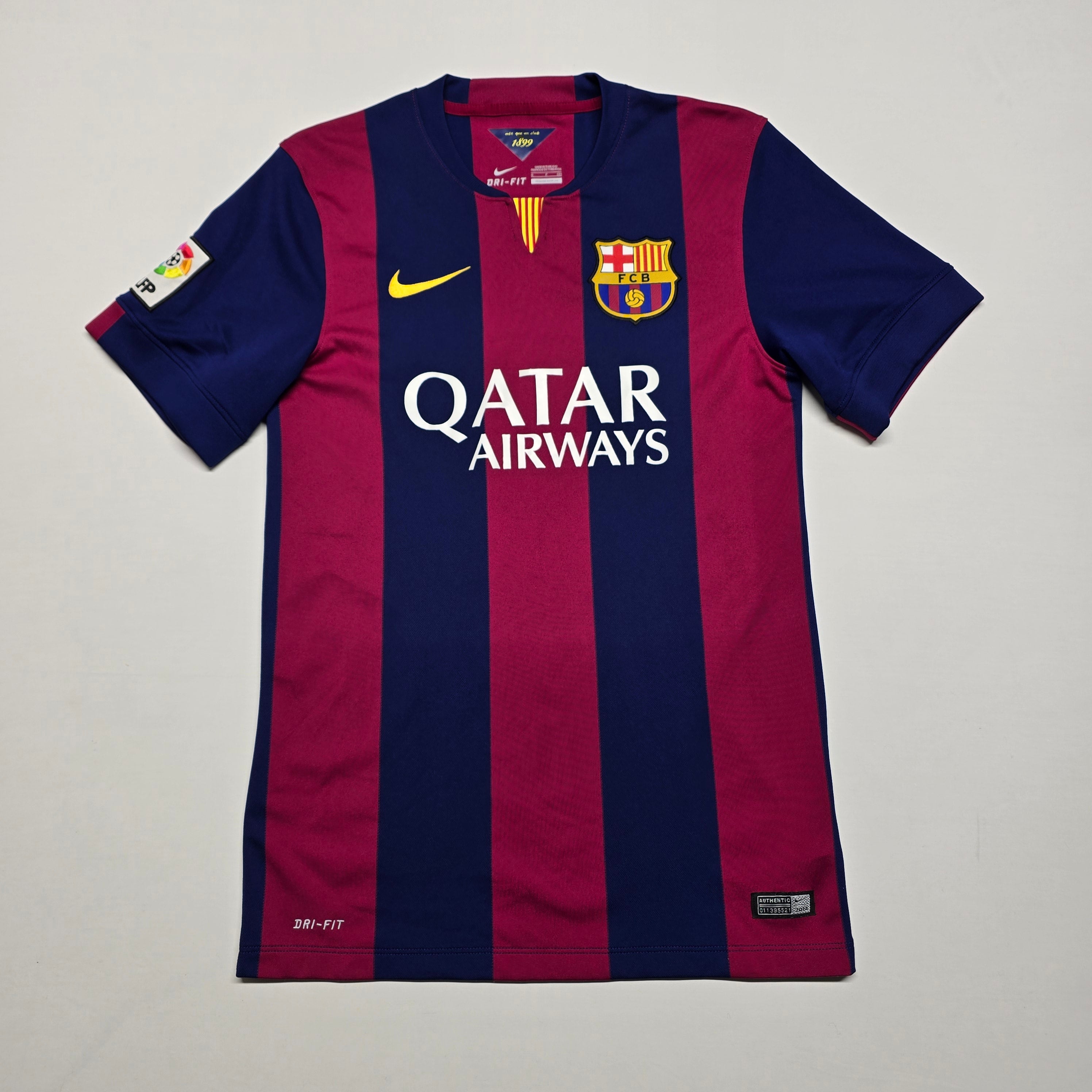 Barcelona 2014/15 Home Shirt - Small