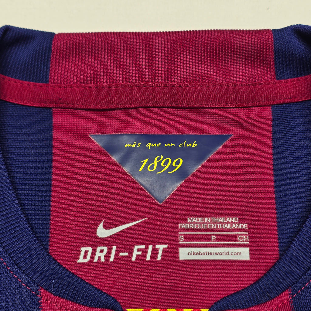 Barcelona 2014/15 Home Shirt - Small