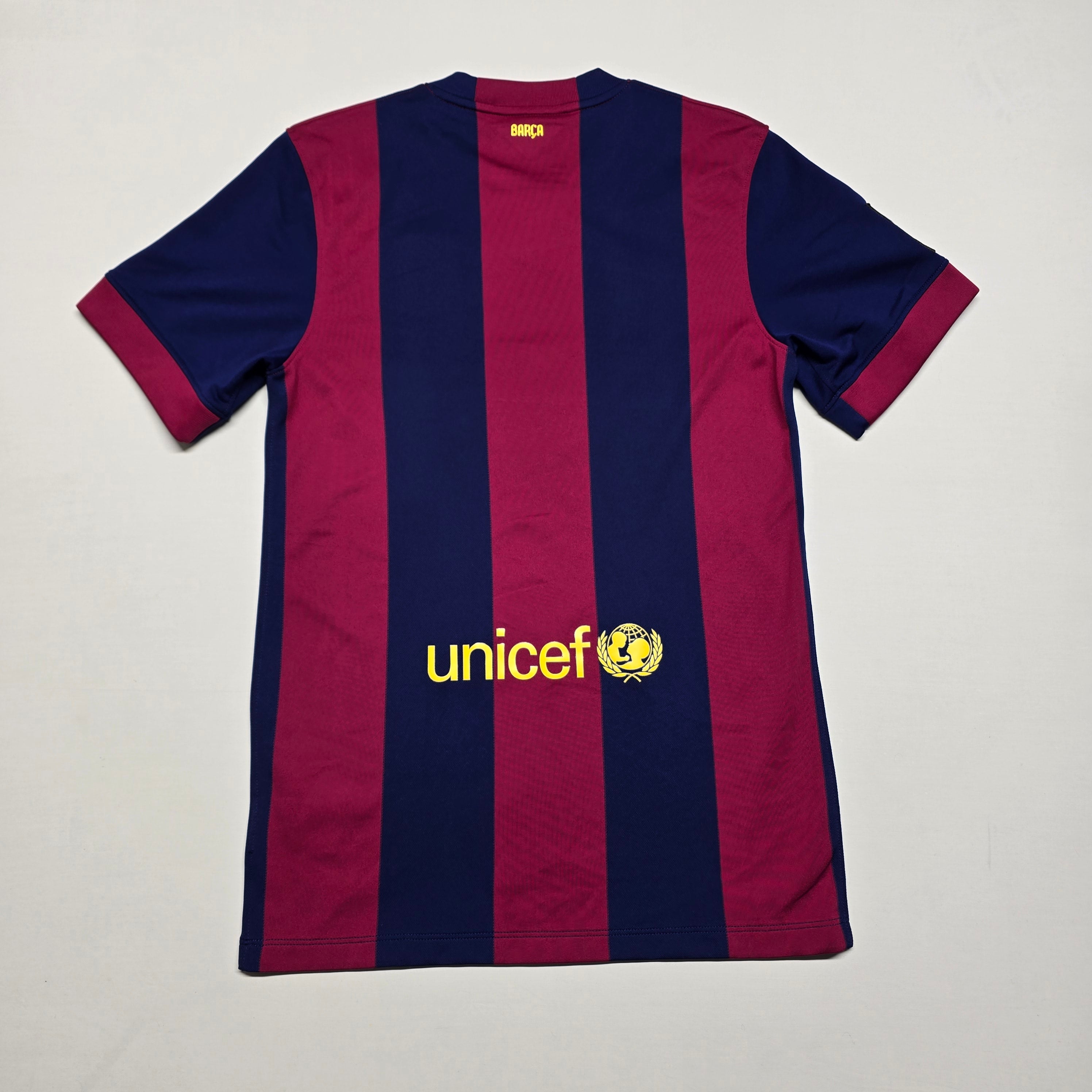 Barcelona 2014/15 Home Shirt - Small