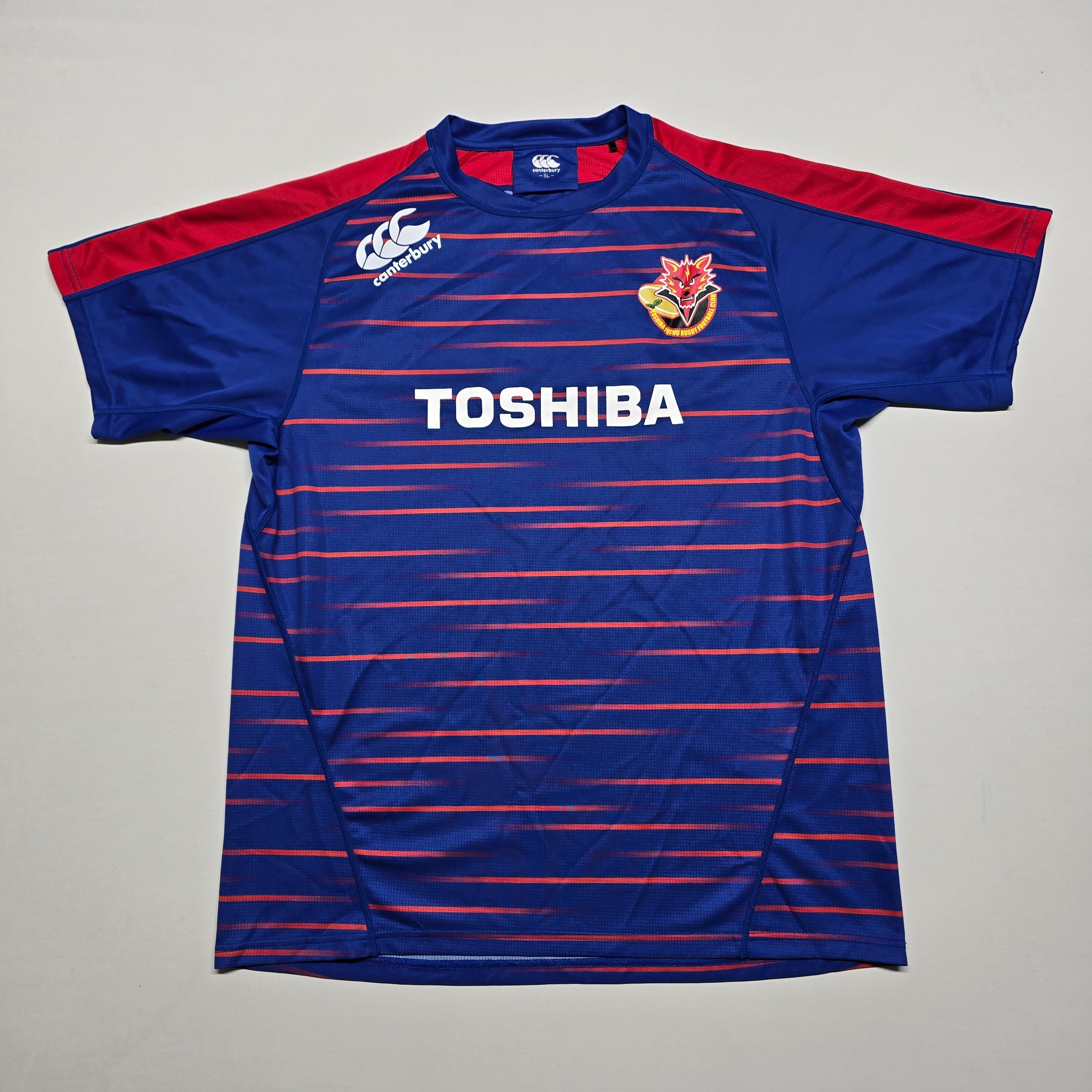 Toshiba Fuchu RFC Training T-shirt (Player Issued) - "5L"(Medium-Large)