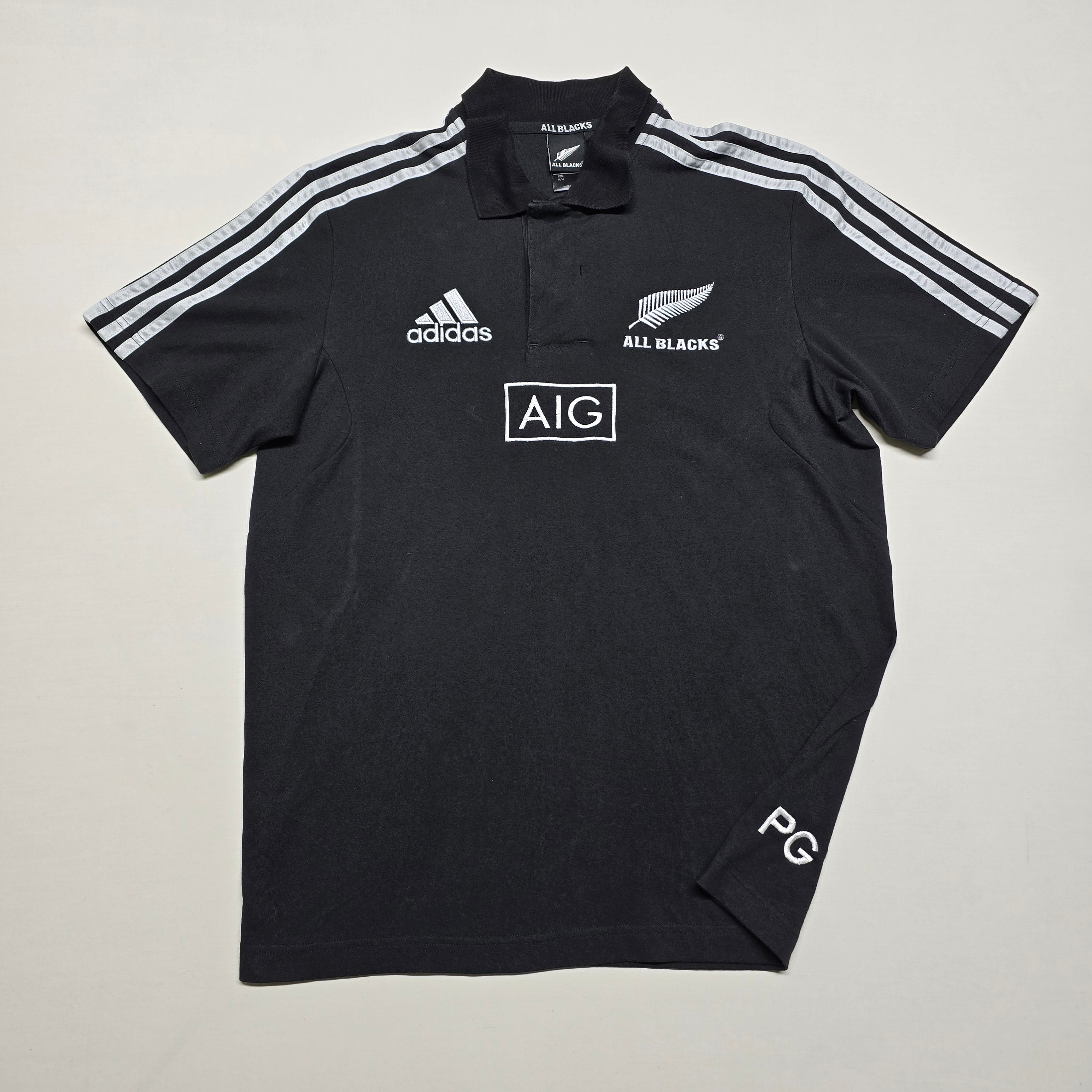 All Blacks 2013/14 Polo (Team Issued "PG") - D6/Medium