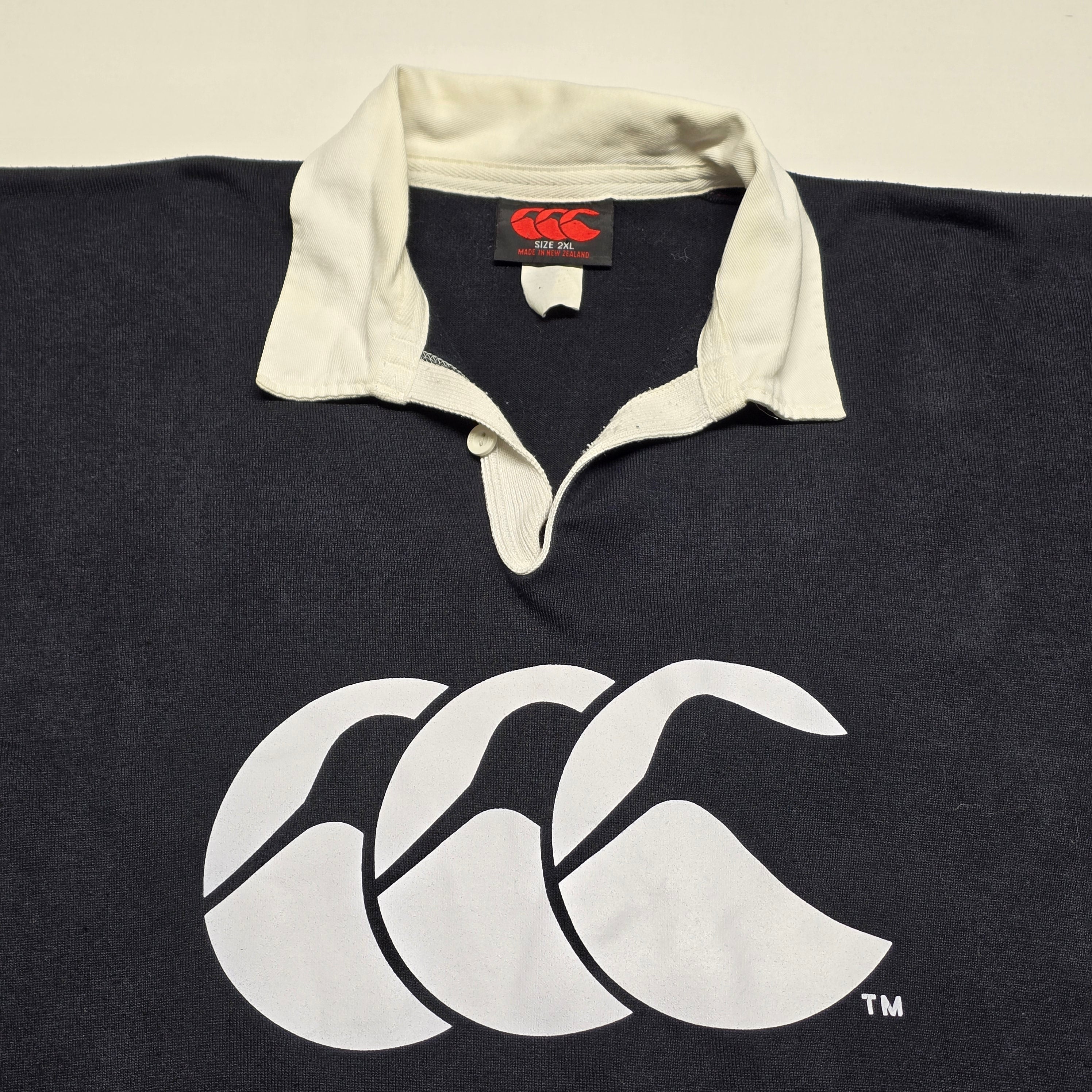 Vintage CCC Long-Sleeve Rugby Jersey - 2XL