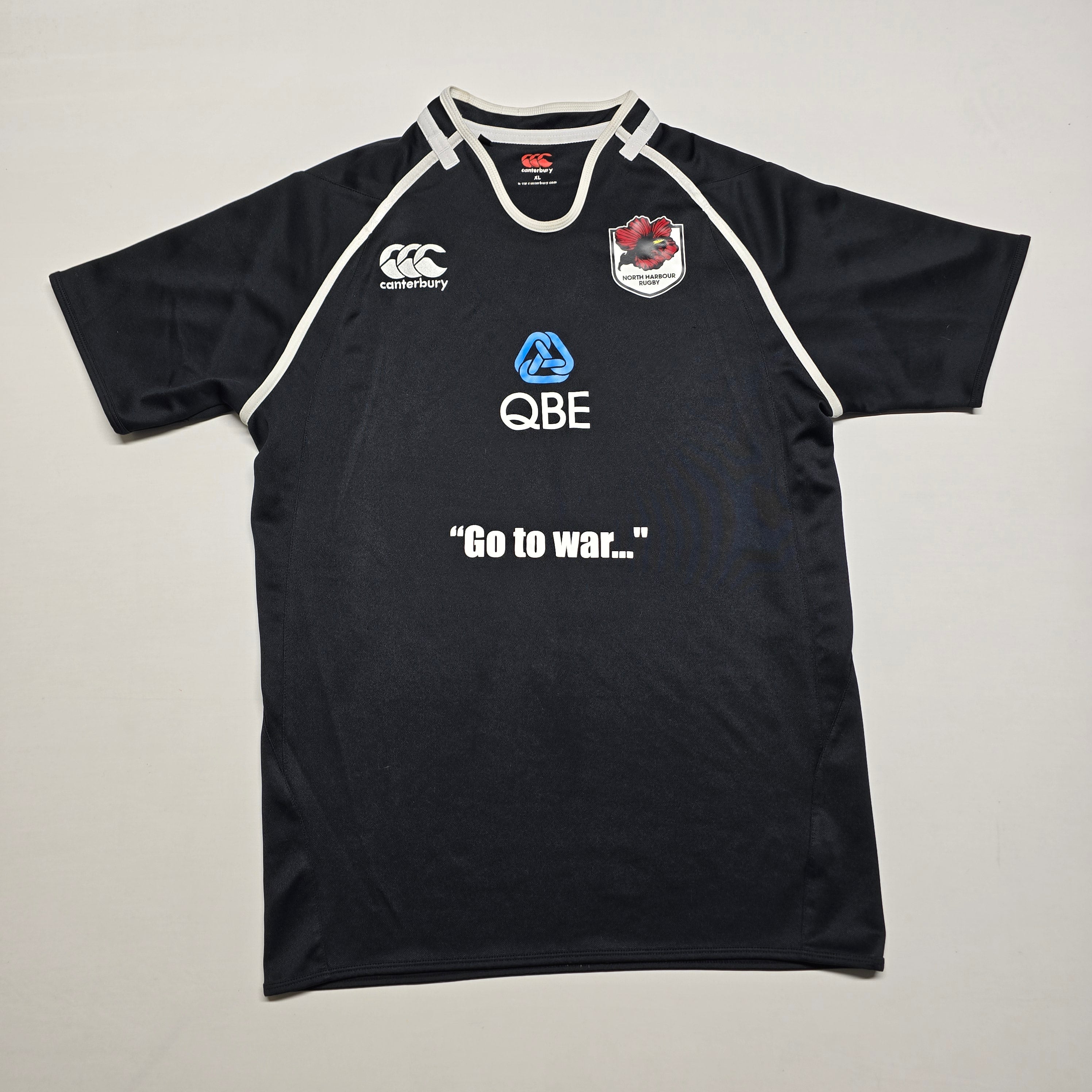North Harbour Rugby Jersey - "XL" (Medium-Large)