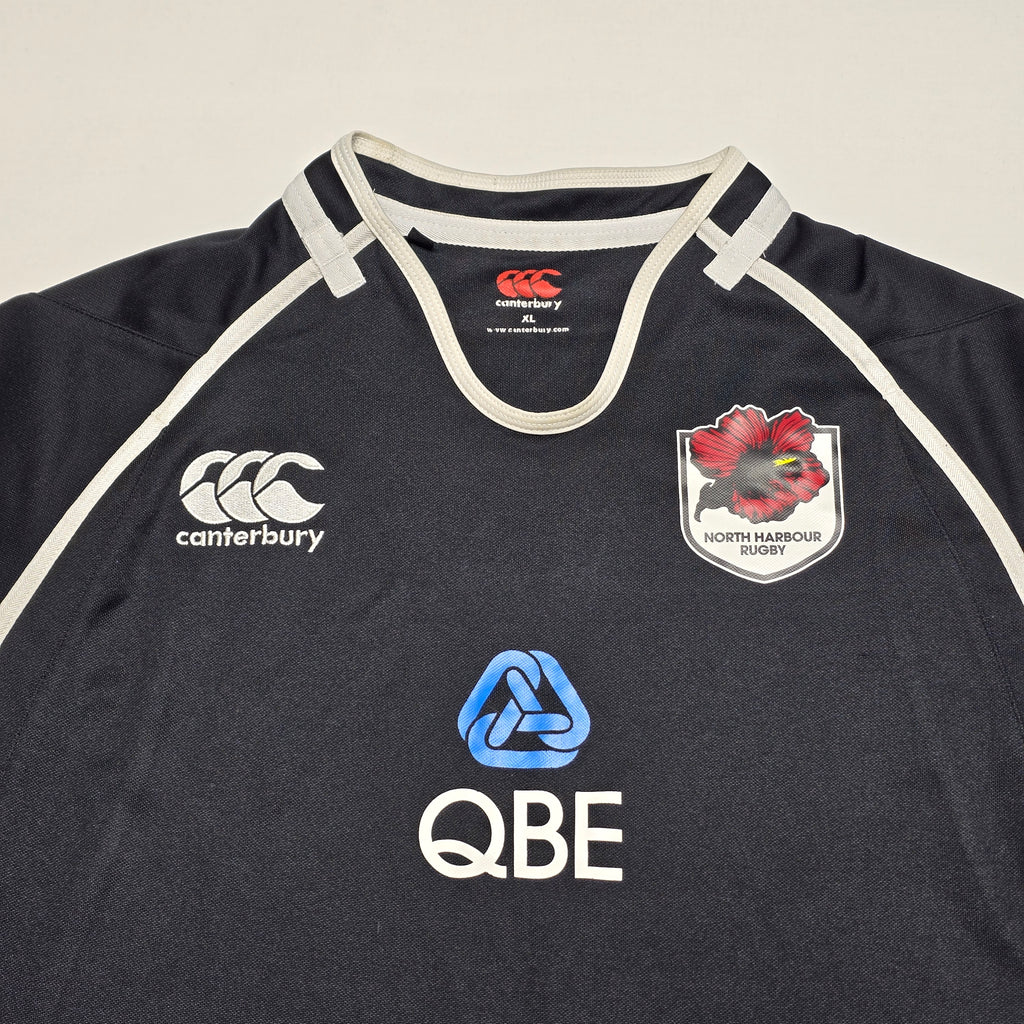 North Harbour Rugby Jersey - "XL" (Medium-Large)