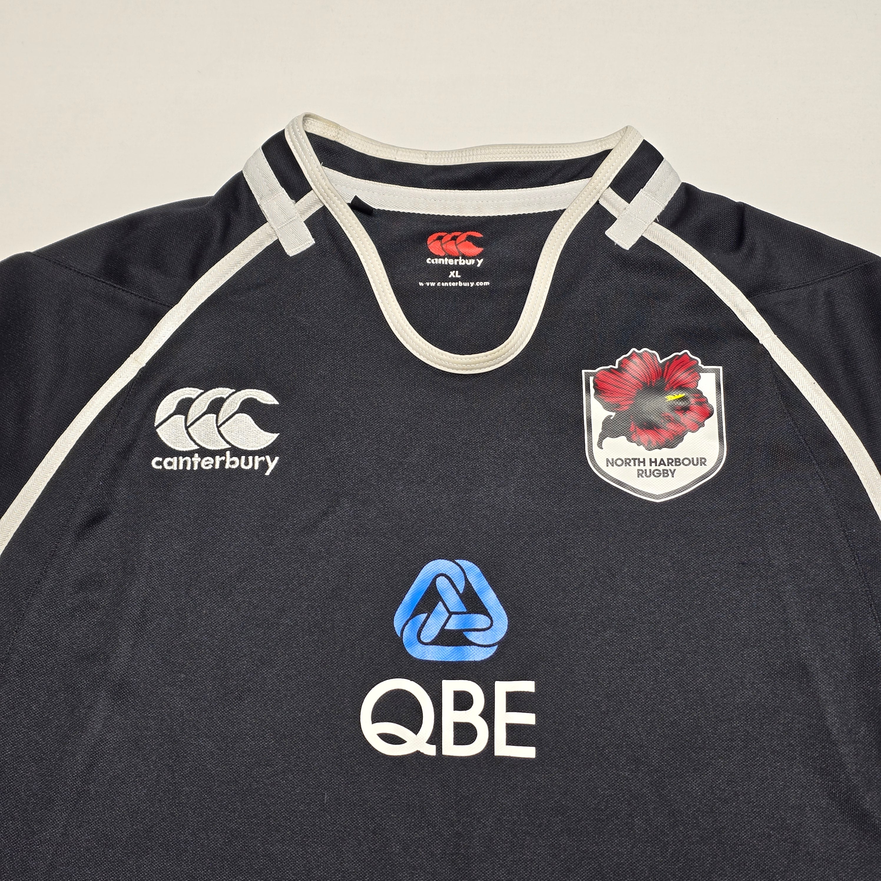 North Harbour Rugby Jersey - "XL" (Medium-Large)