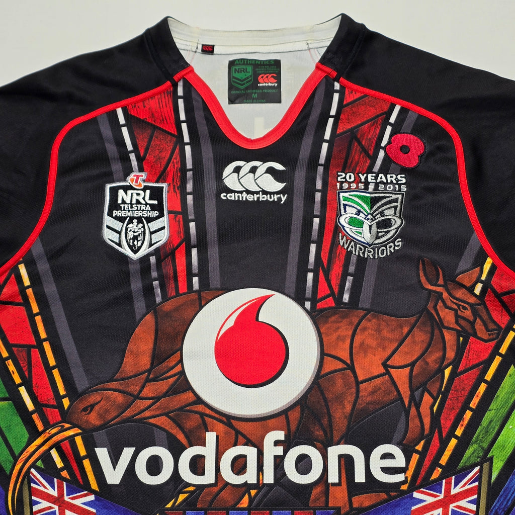 NZ Warriors 2015 ANZAC Jersey - Medium