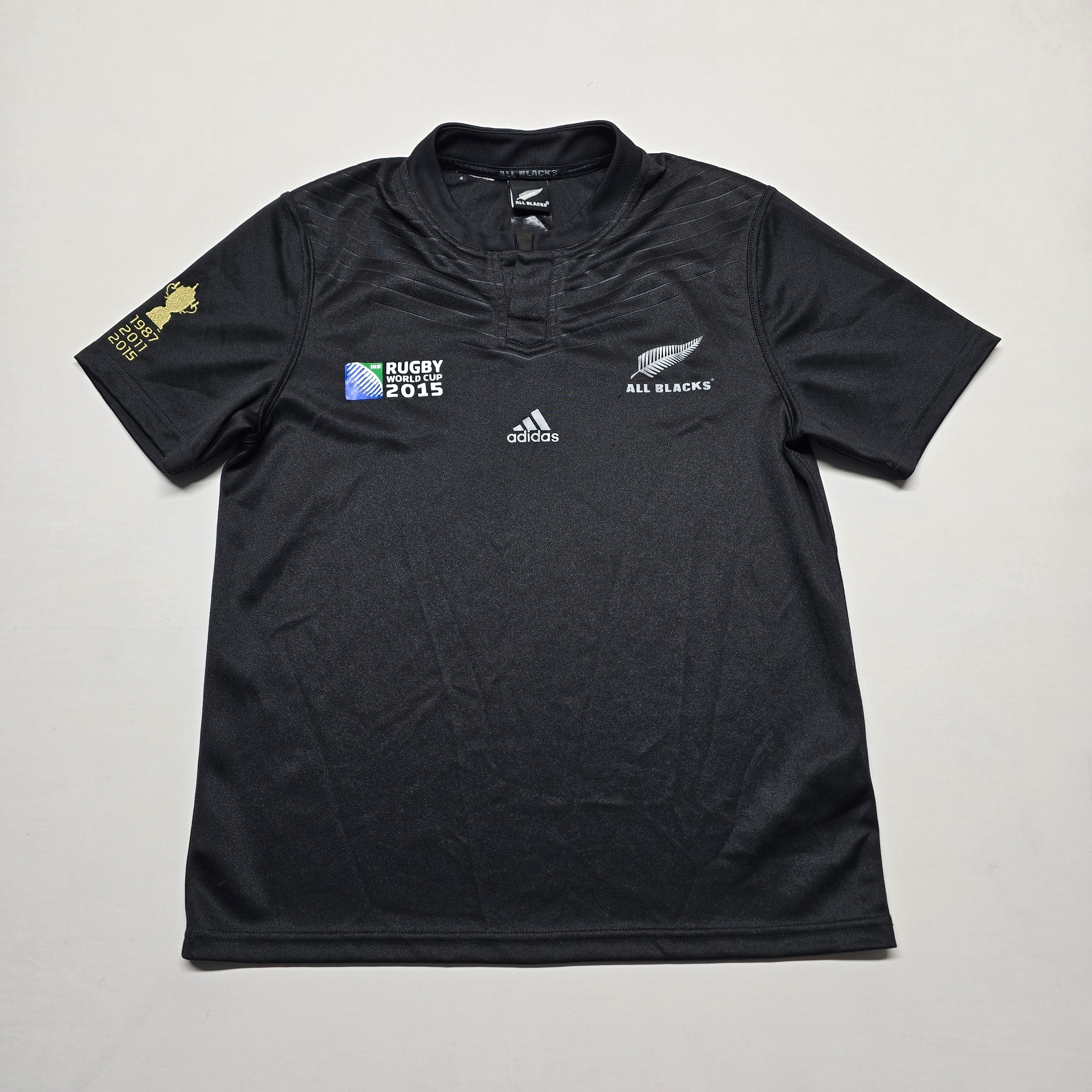 All Blacks 2015 RWC Home Jersey - 13/14YRS