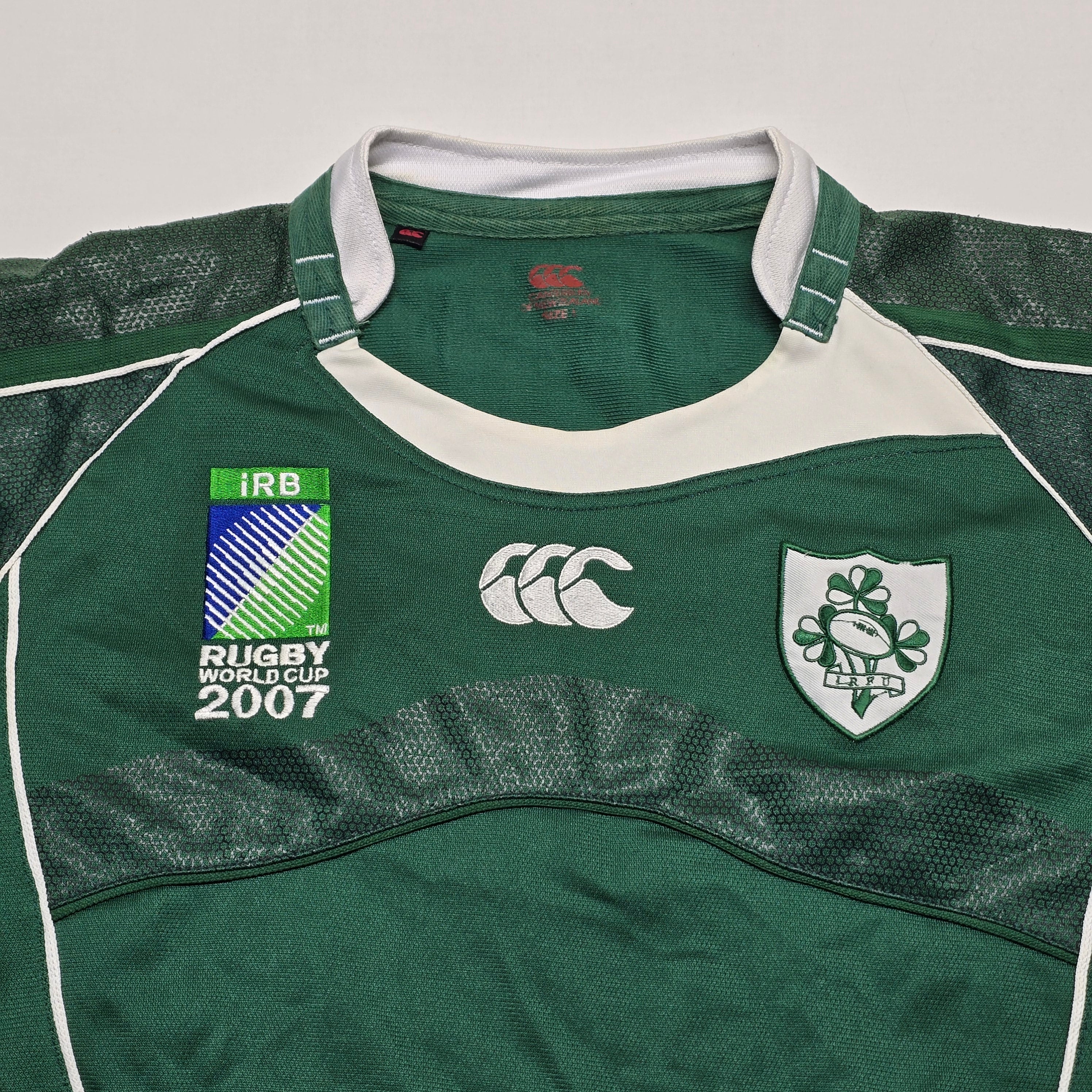 Ireland Rugby 2007 RWC Home Jersey - Large