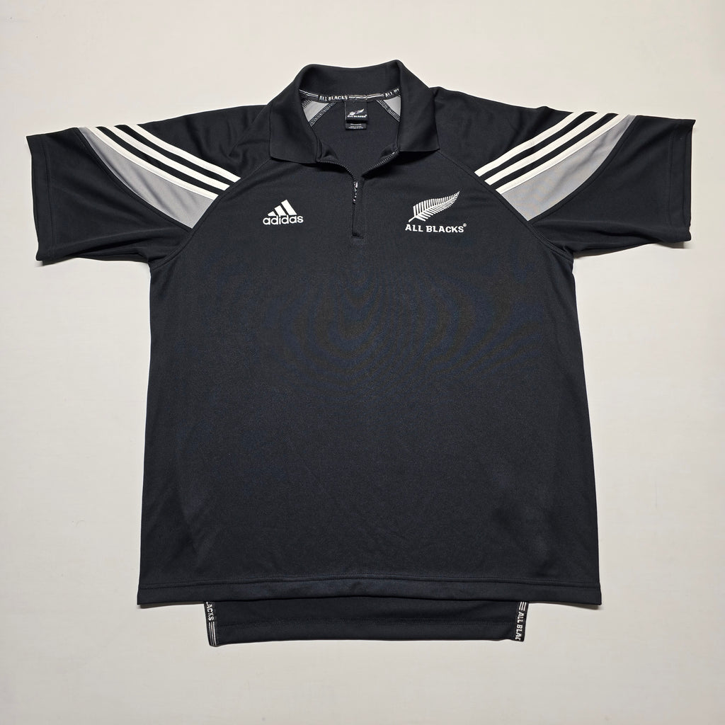 All Blacks 2003 1/4 Zip Polo - XL