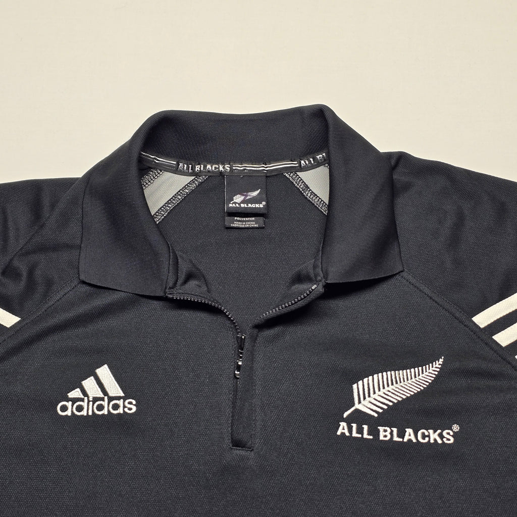 All Blacks 2003 1/4 Zip Polo - XL