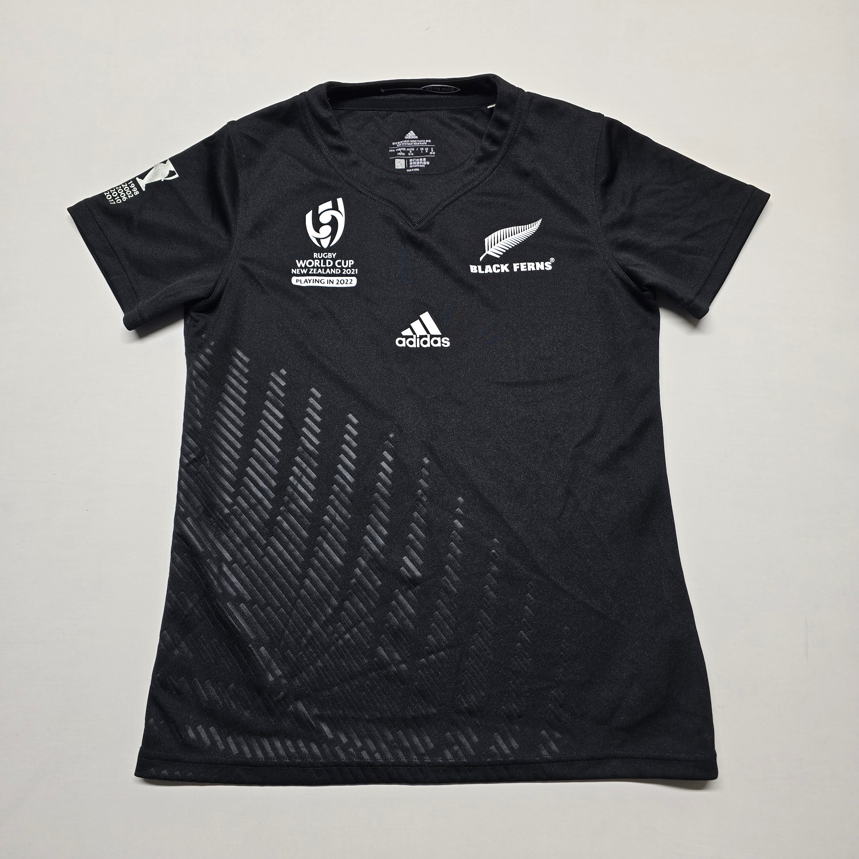 Black Ferns 2021(2022) RWC Home Jersey - Womens Medium(12-14)