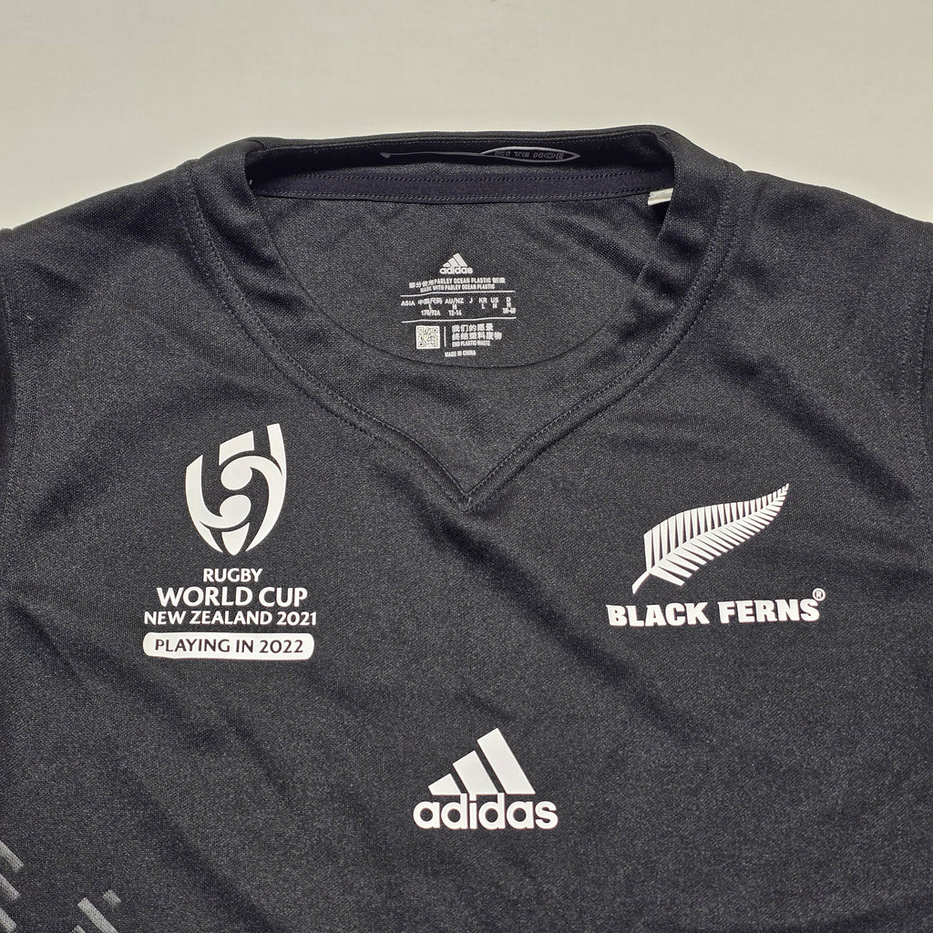 Black Ferns 2021(2022) RWC Home Jersey - Womens Medium(12-14)