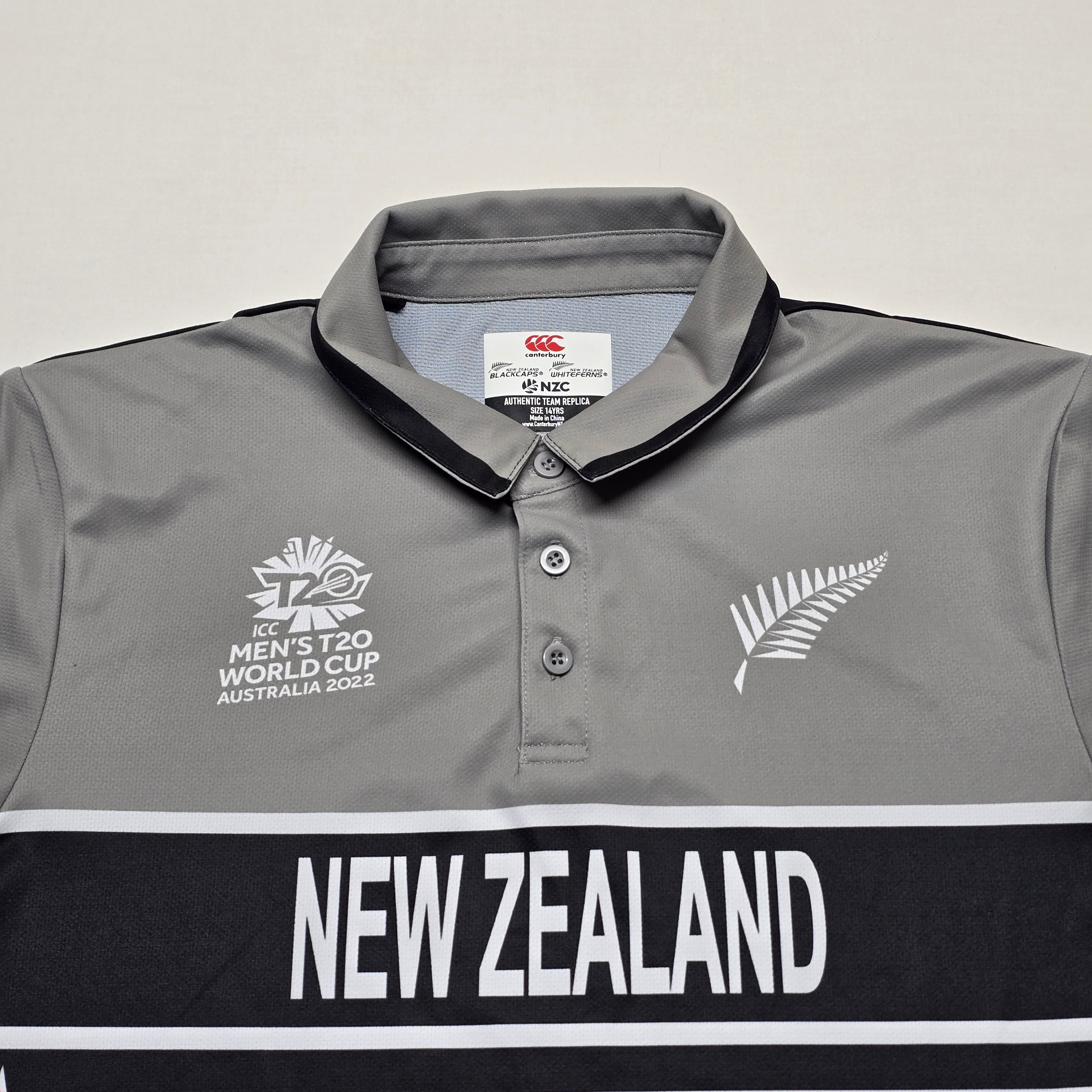 Blackcaps 2022 T20 ICC World Cup Shirt - 14YRS