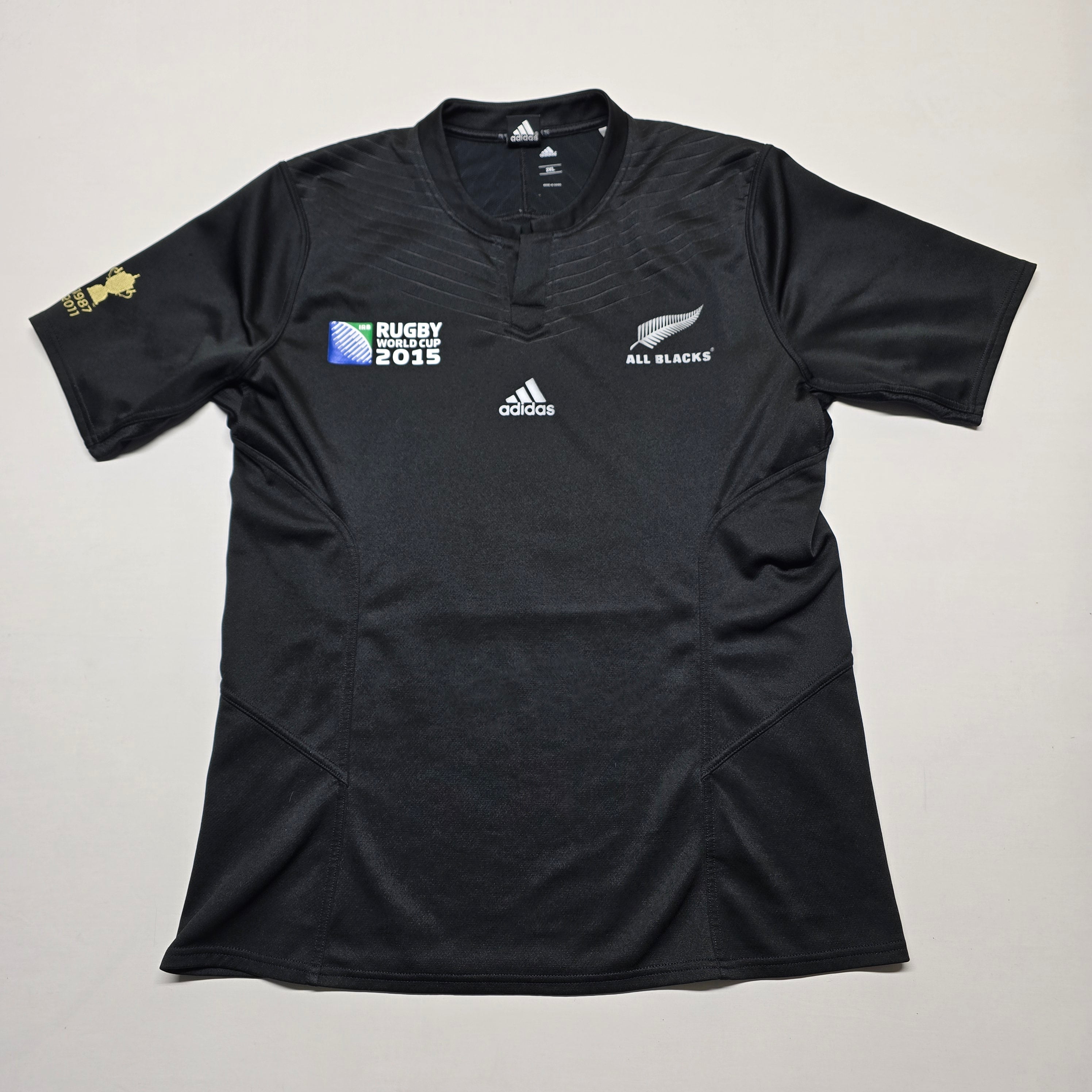 All Blacks 2015 RWC Home Performance Jersey - 2XL