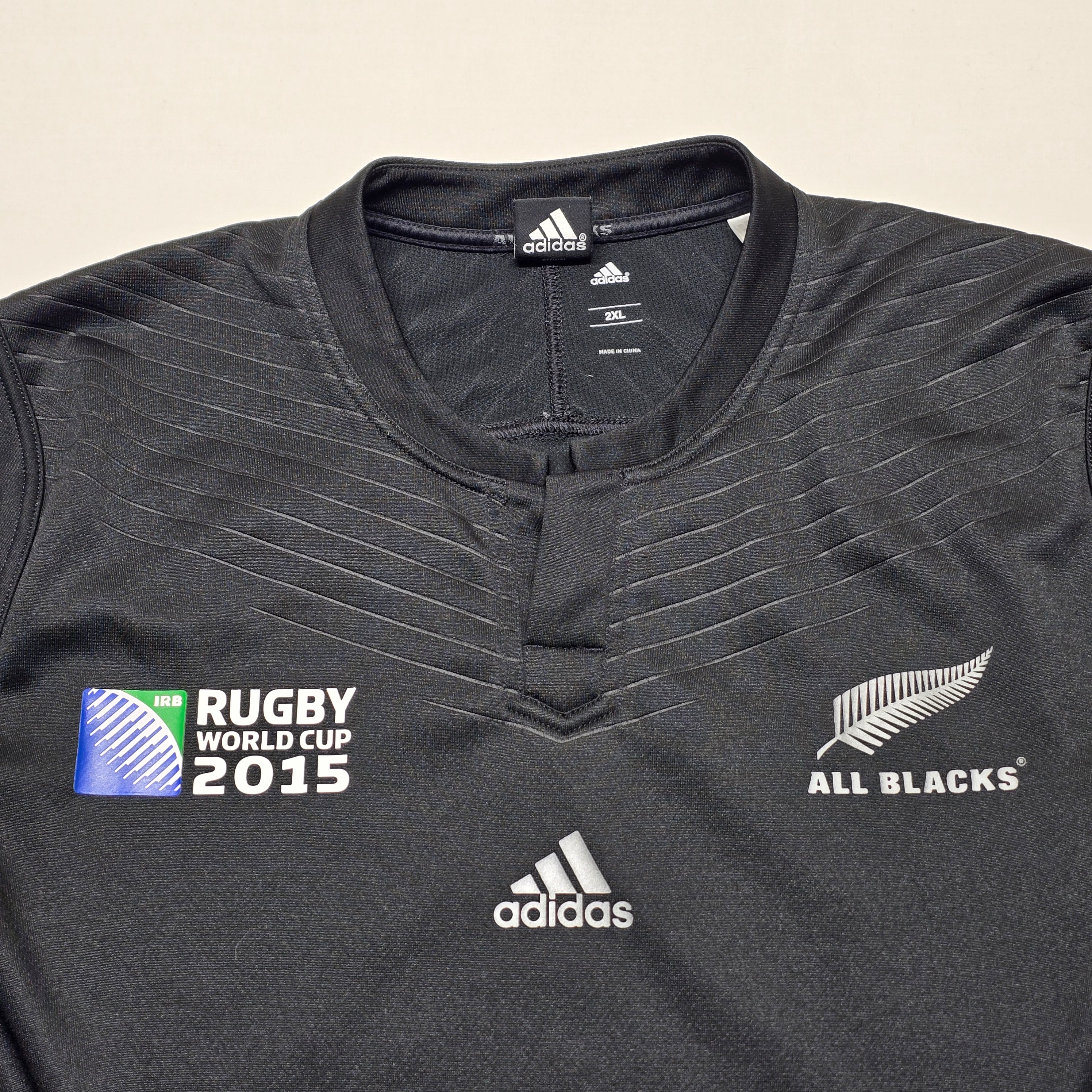 All Blacks 2015 RWC Home Performance Jersey - 2XL