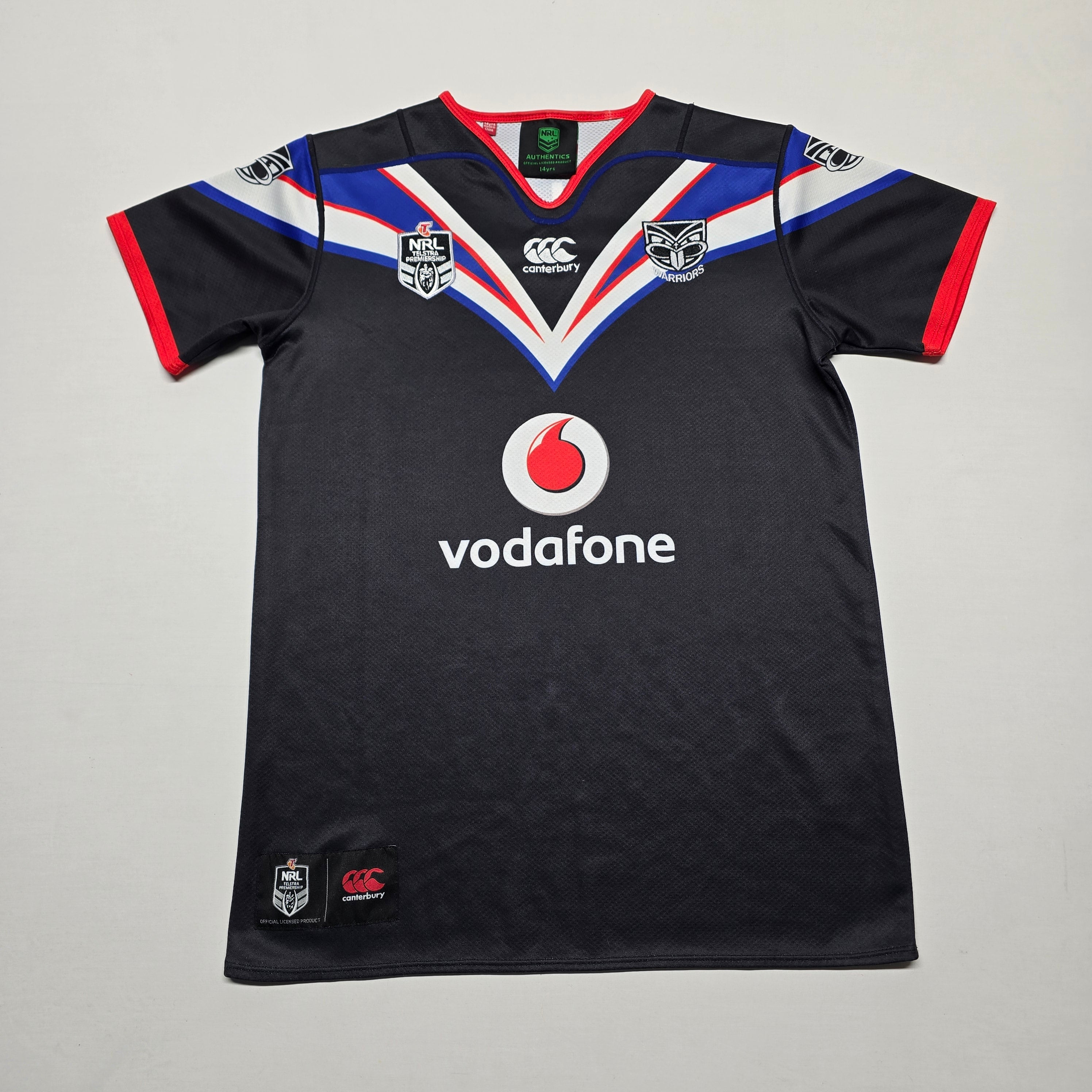 NZ Warriors 2016 Heritage Jersey - 14YRS
