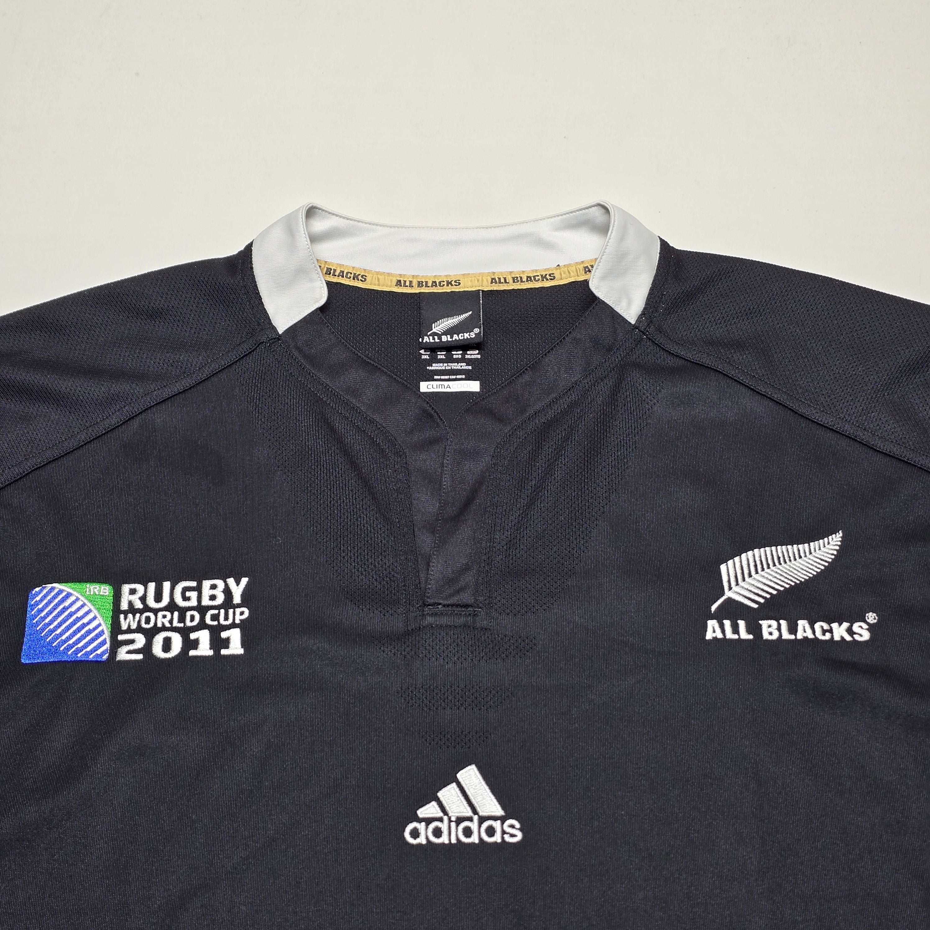 All Blacks 2011 RWC Home Jersey - 3XL