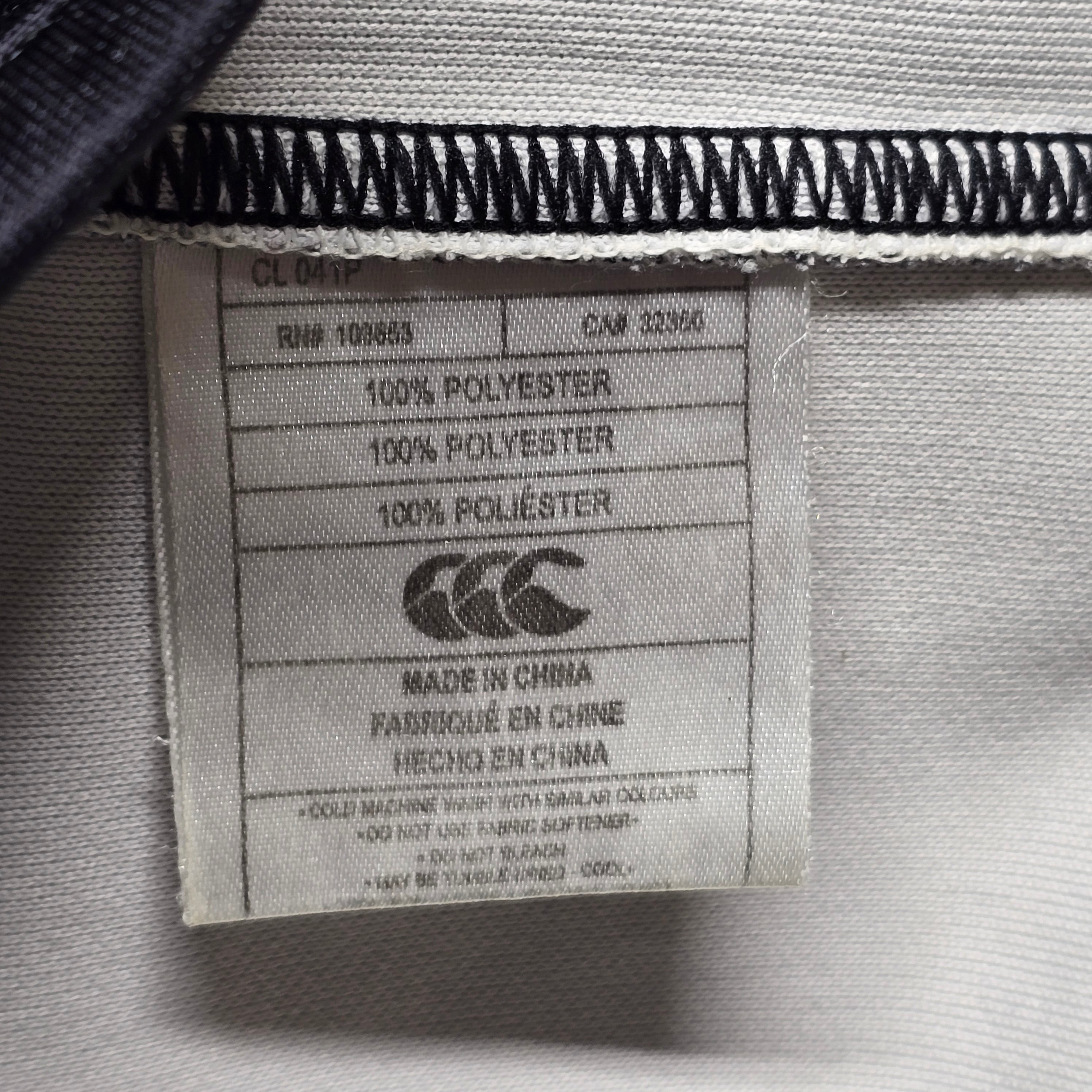 Canterbury Rugby (CRFU) 2009 Jersey - Small