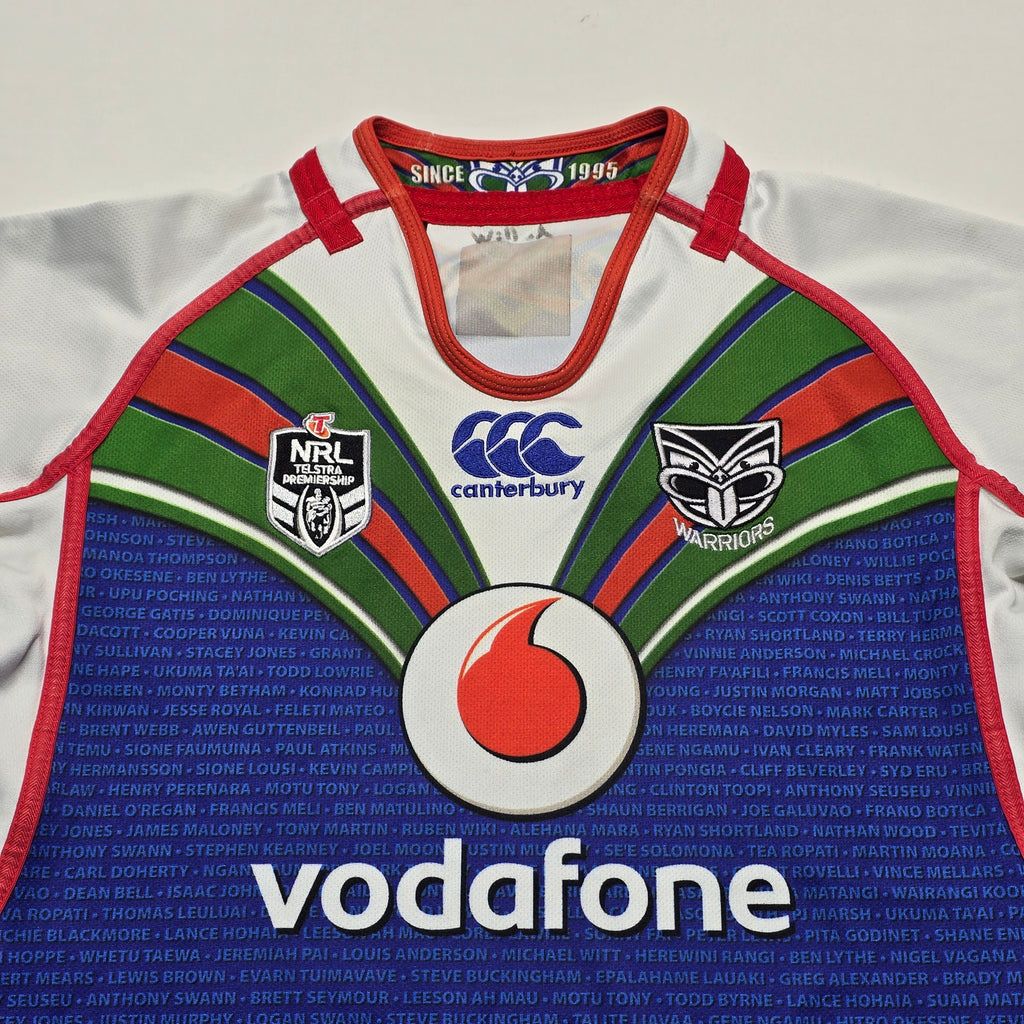 NZ Warriors 2014 Heritage Jersey - 11/12YRS