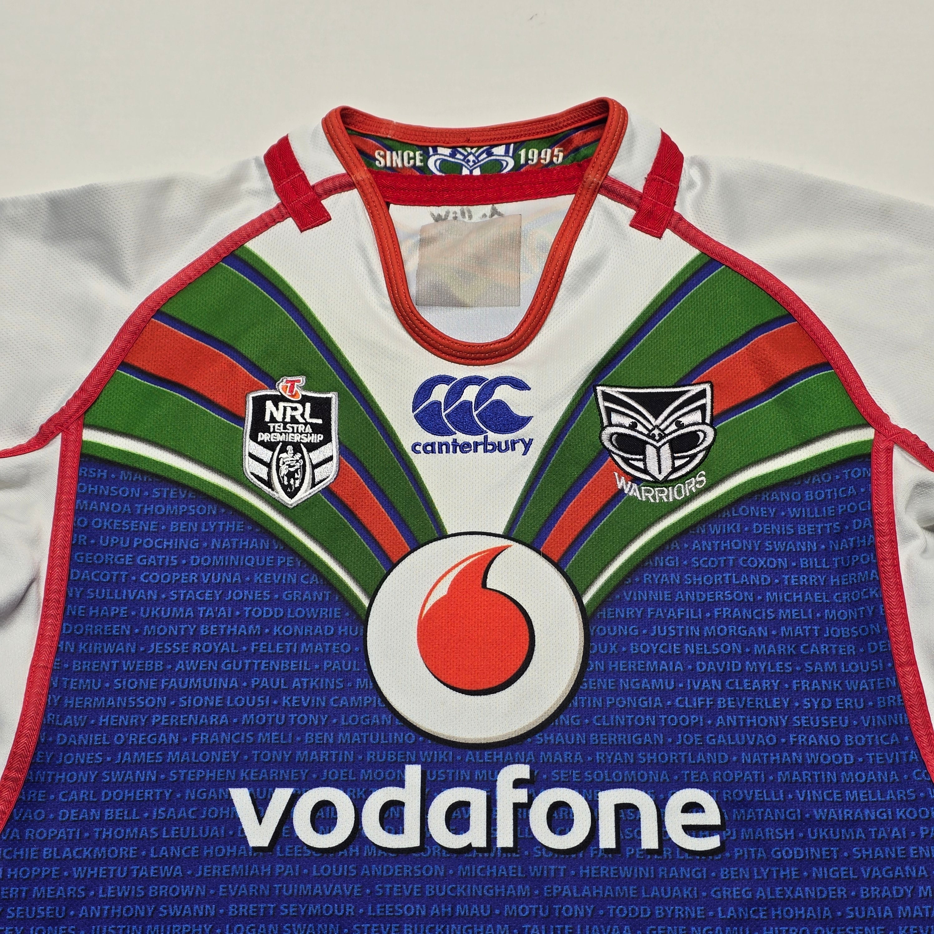NZ Warriors 2014 Heritage Jersey - 11/12YRS