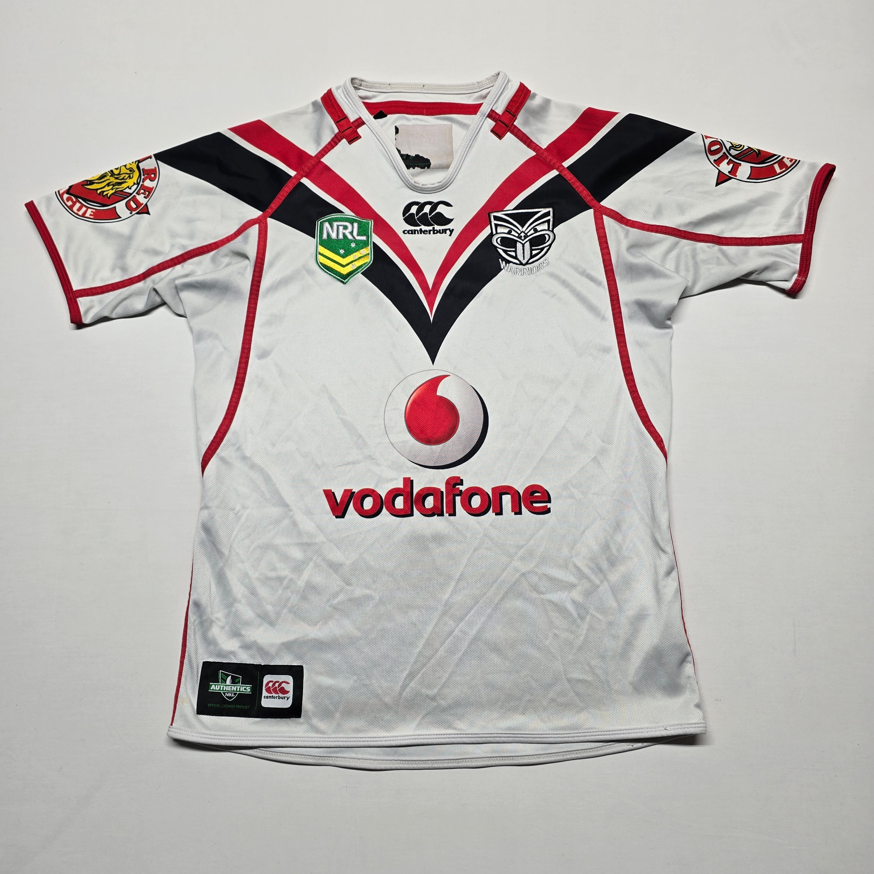 NZ Warriors 2012-14 Away Jersey - Medium