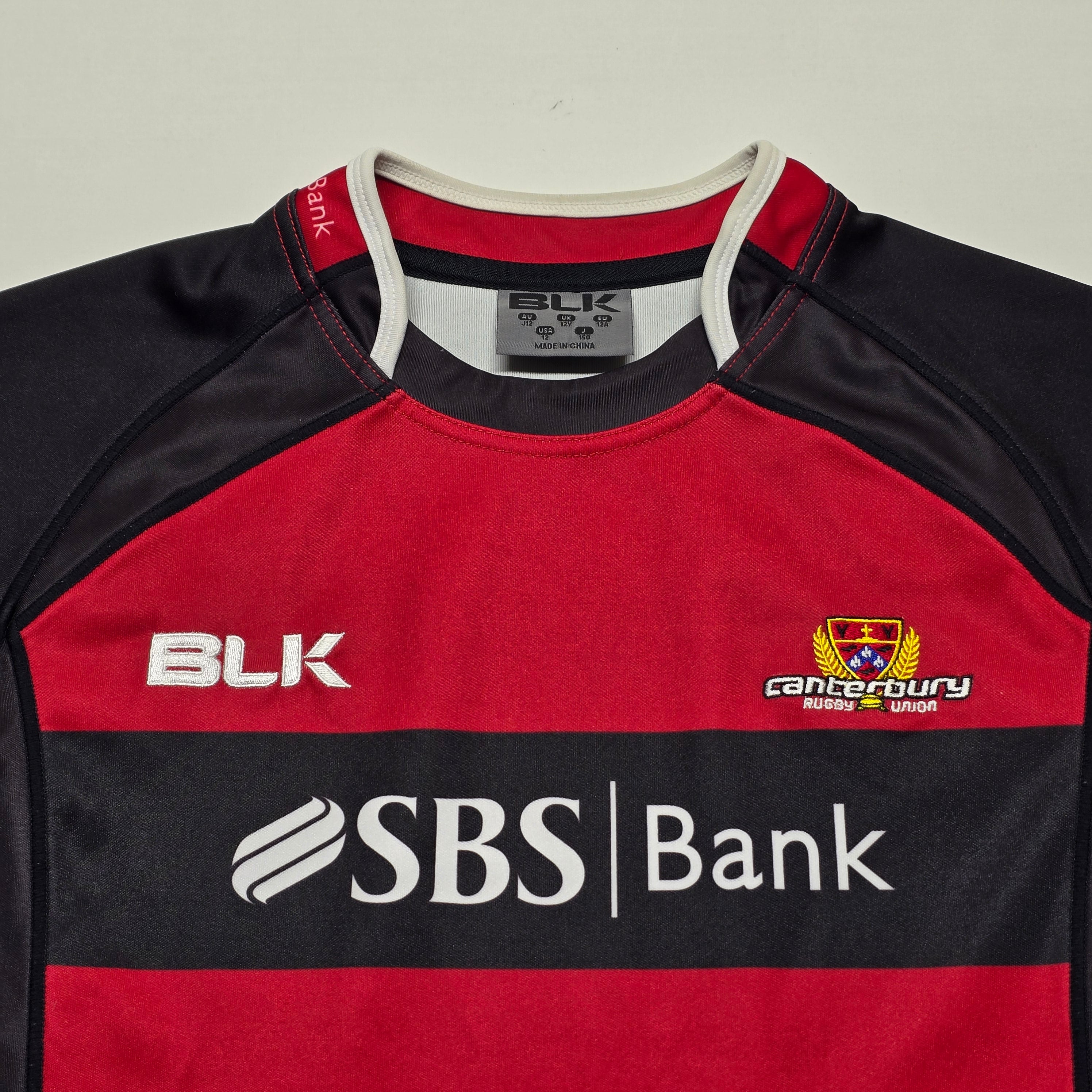 Canterbury Rugby (CRFU) 2014 Jersey - 12YRS